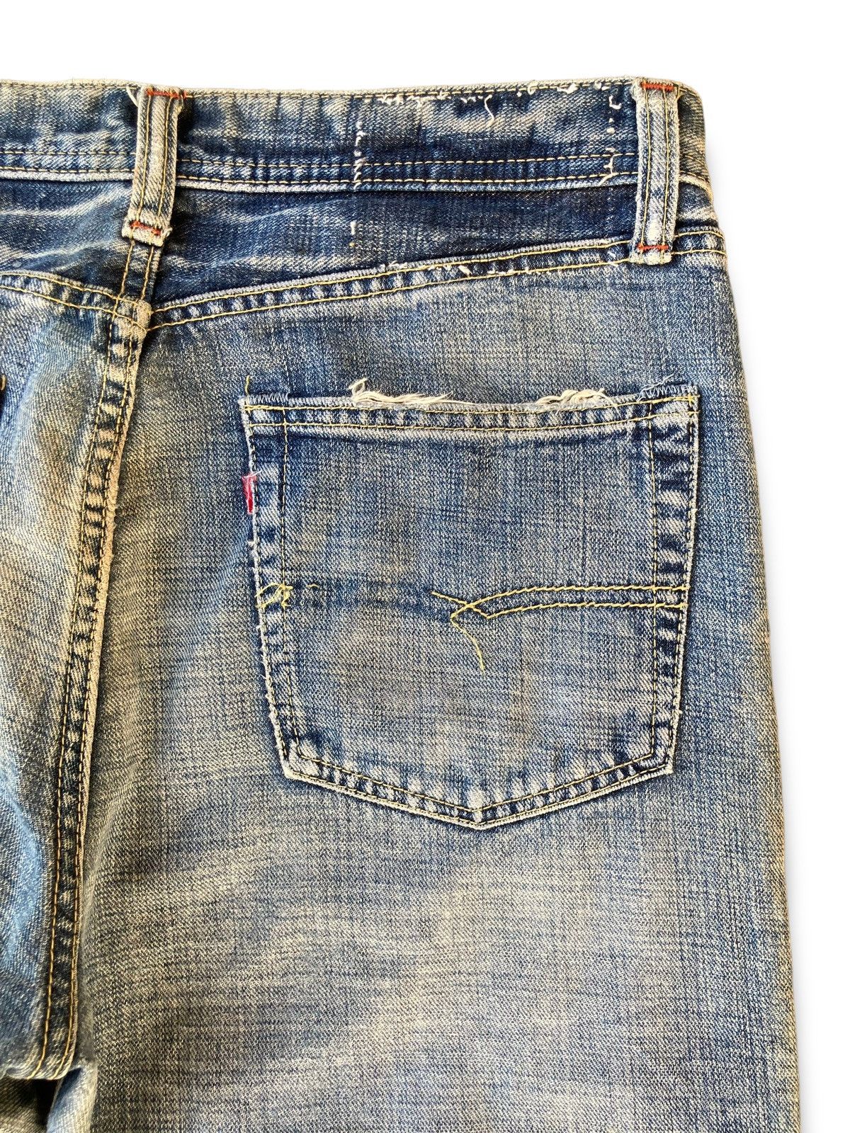 Japanese Brand Vintage 90s Kaihara Japanese Denim Size US 33 - 12 Thumbnail