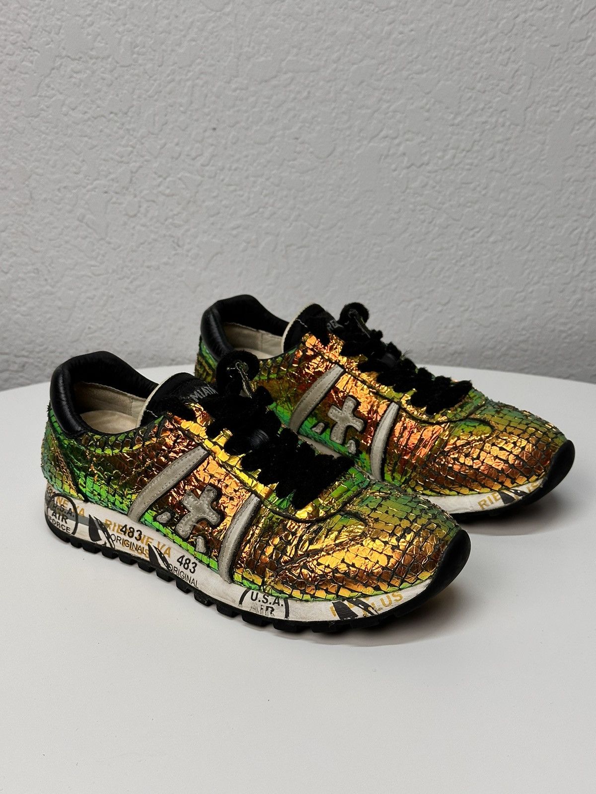 Premiata Womens Shoes Snakes golden Goose Style
