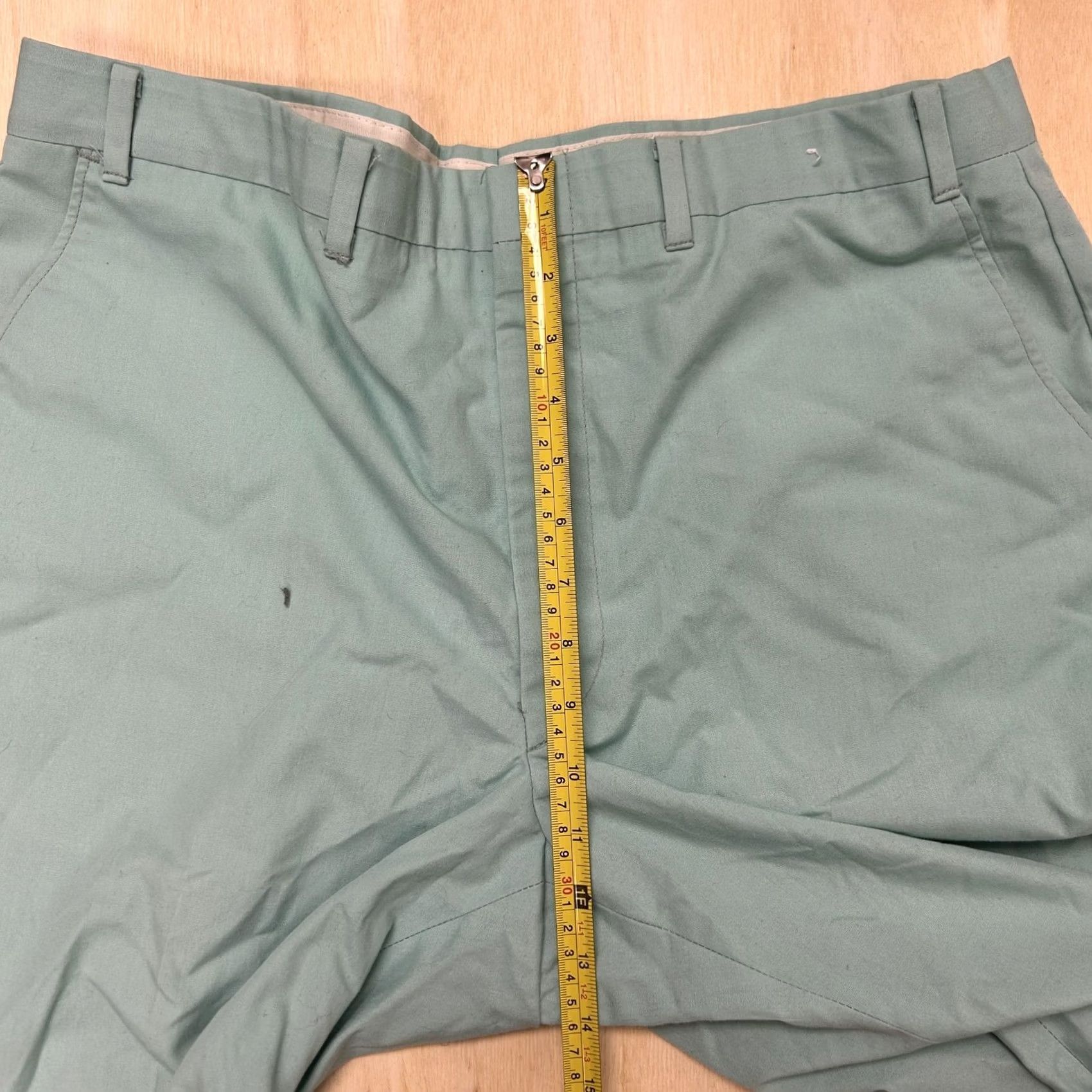Vintage Vintage Green Chino Pants Men 36x28 Regular Fit Straight Leg Cotton Blend Casual Slim? No Size US 36 / EU 52 - 6 Thumbnail