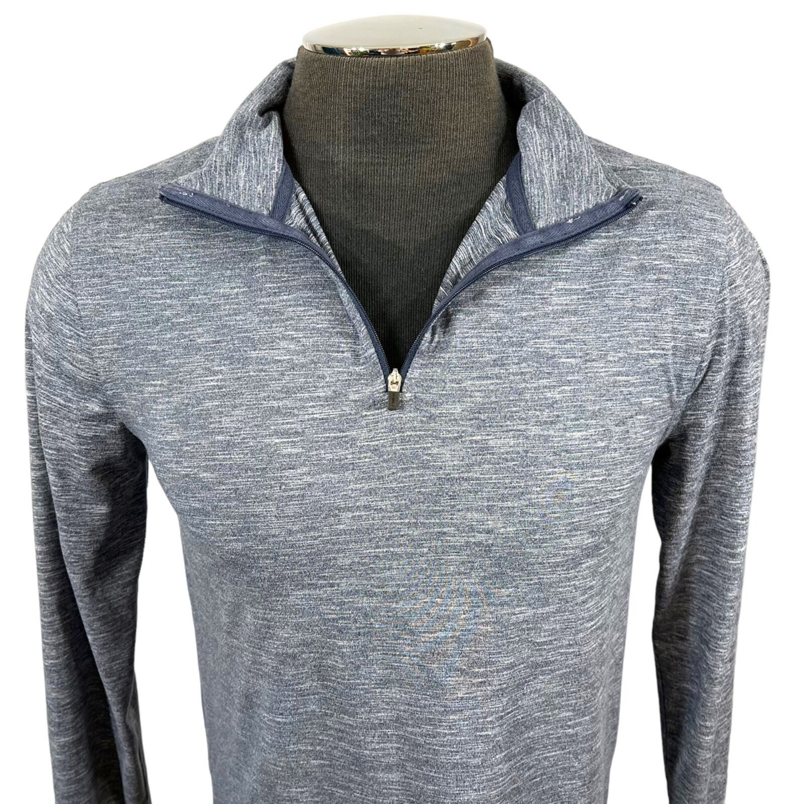 J.Crew JCrew Performance Shirt Top Quarter Zip Long Sleeve Pullover Size US S / EU 44-46 / 1 - 8 Thumbnail