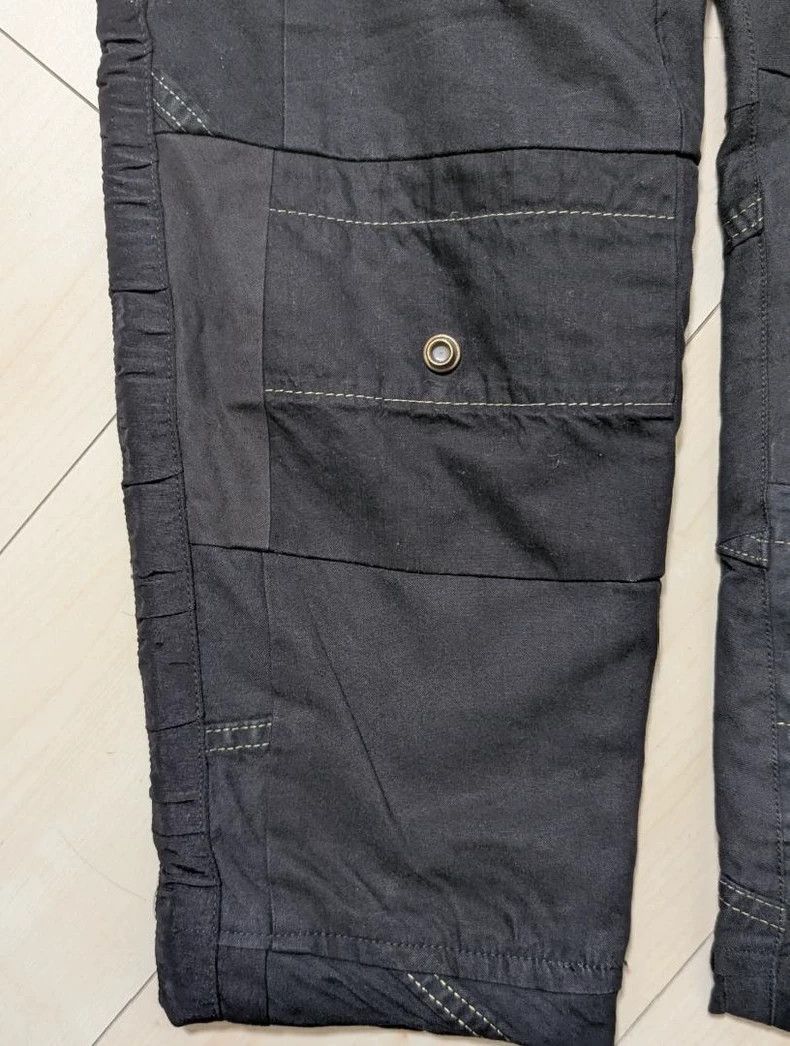 Greg Lauren Greg Lauren size2 Washed indigo patchwork pants Size US 32 / EU 48 - 6 Thumbnail