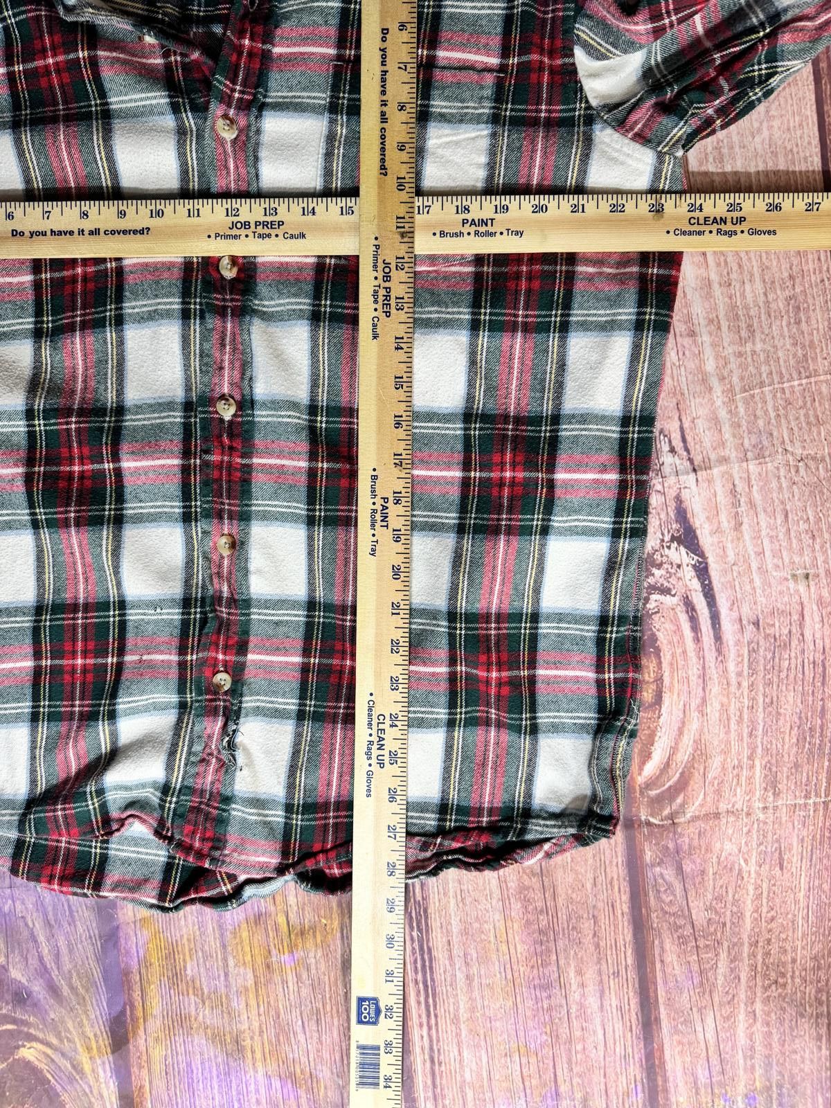 Redhead RedHead Men's Size Medium Plaid Flannel Button-Up Shirt Size US L / EU 52-54 / 3 - 12 Thumbnail