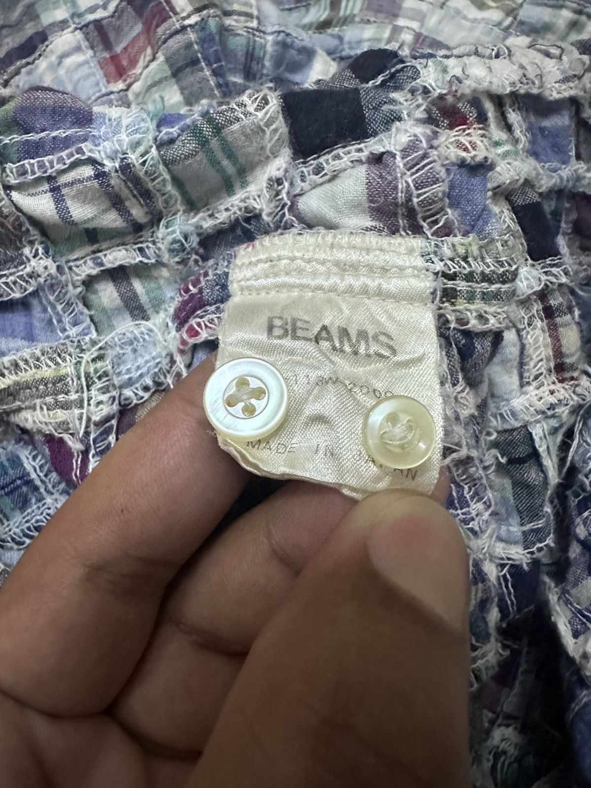 Beams Plus GRAIL🔥OG Beams Plus 🇯🇵 Edition "Kamakura" Patchwork B/D Shirt Size US M / EU 48-50 / 2 - 6 Thumbnail