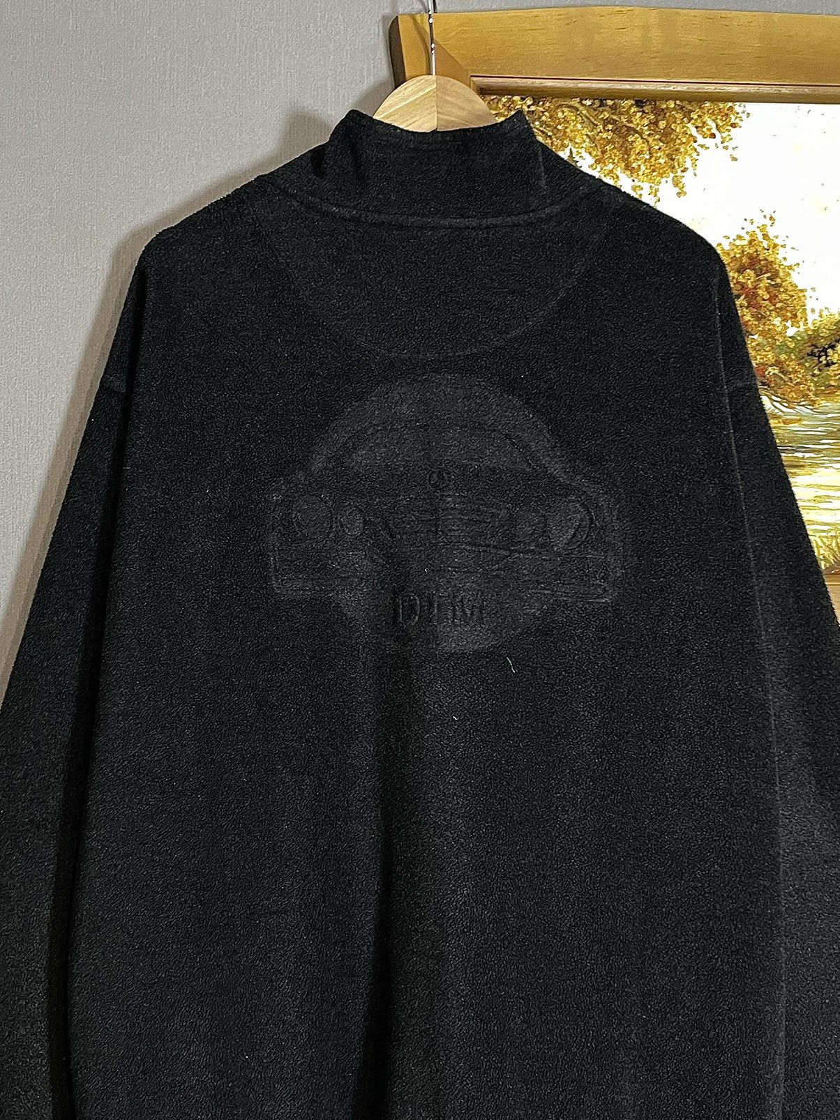 Mercedes-Benz × Vintage Rare 🔥 Mercedes AMG DTM Fleece Big Logo Zip Jacket Ninja Size US XL / EU 56 / 4 - 4 Thumbnail