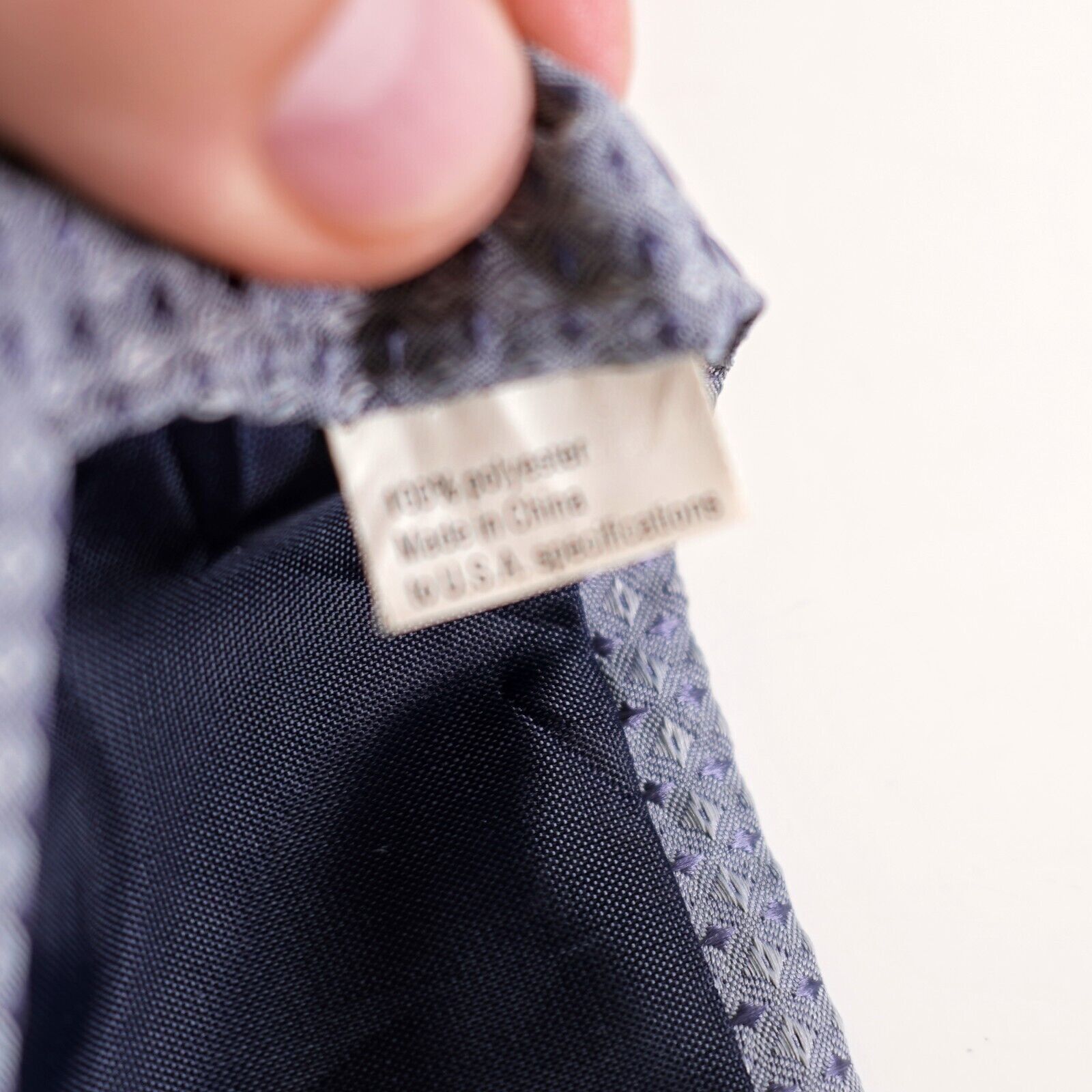 Beverly Hills Polo Club Beverly Hills Polo Club Silver Gray Woven Polyester Geometri Size ONE SIZE - 4 Thumbnail