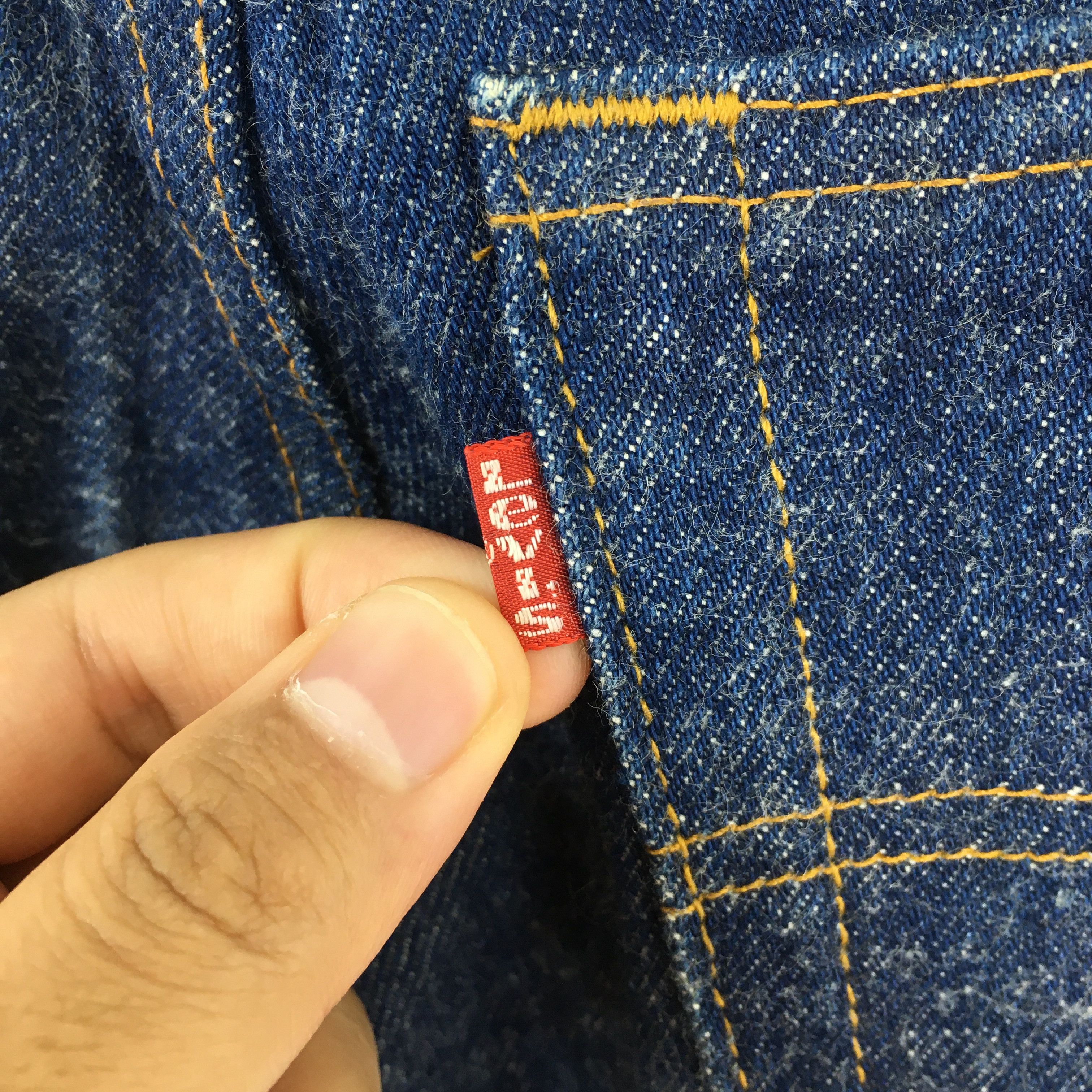 Levi's Size 25x29 Vintage 90s Levi's 701-0117 Student Jeans S450 Size 25" / US 0 / IT 36 - 12 Thumbnail