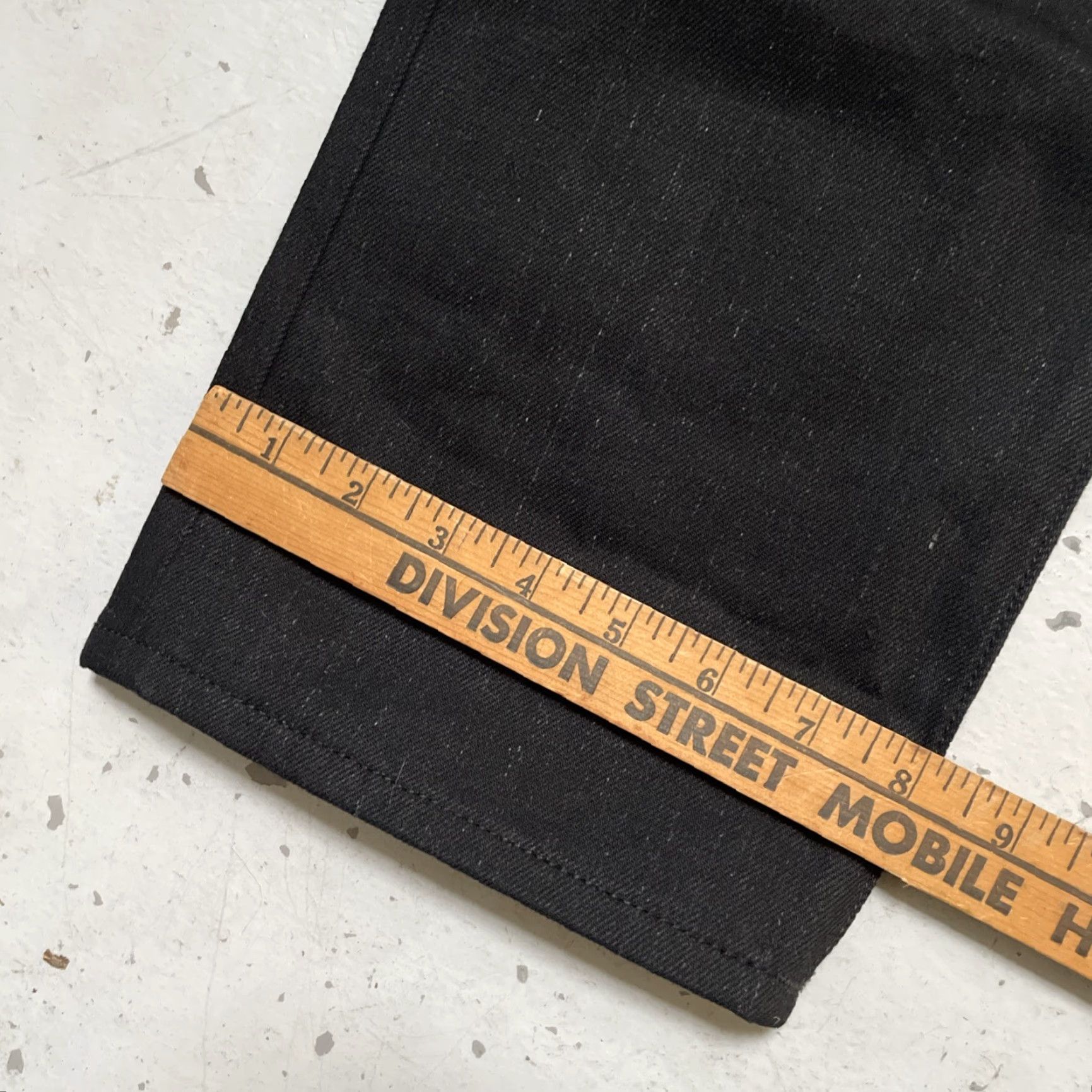 Vintage Ginew Selvedge Black Denim Jeans Made In USA 30 NWT Unisex Adults Jeans Shirt? Size US 30 / EU 46 - 2 Thumbnail