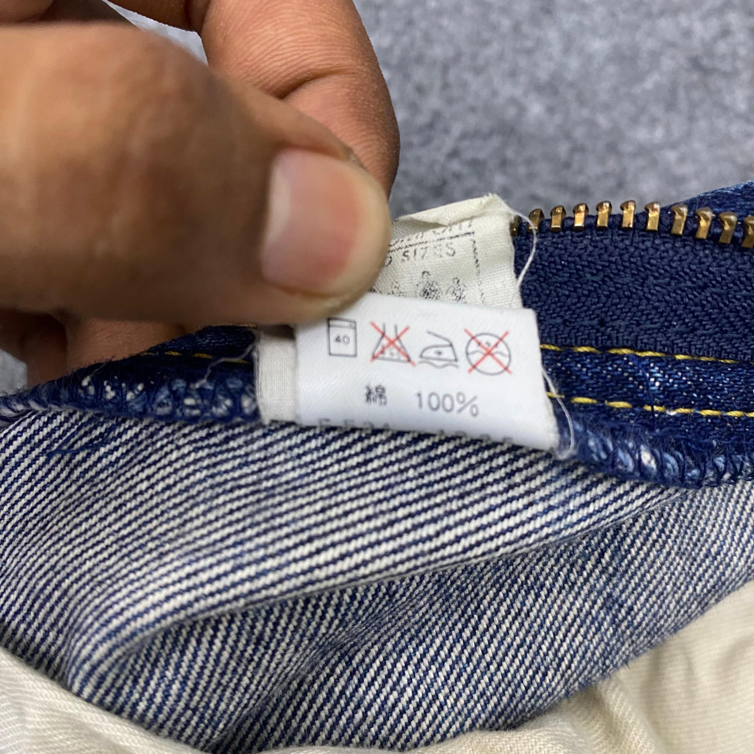 If Six Was Nine 💥Flare💥Vintage Lee Riders Distressed Denim Size US 32 / EU 48 - 19 Thumbnail