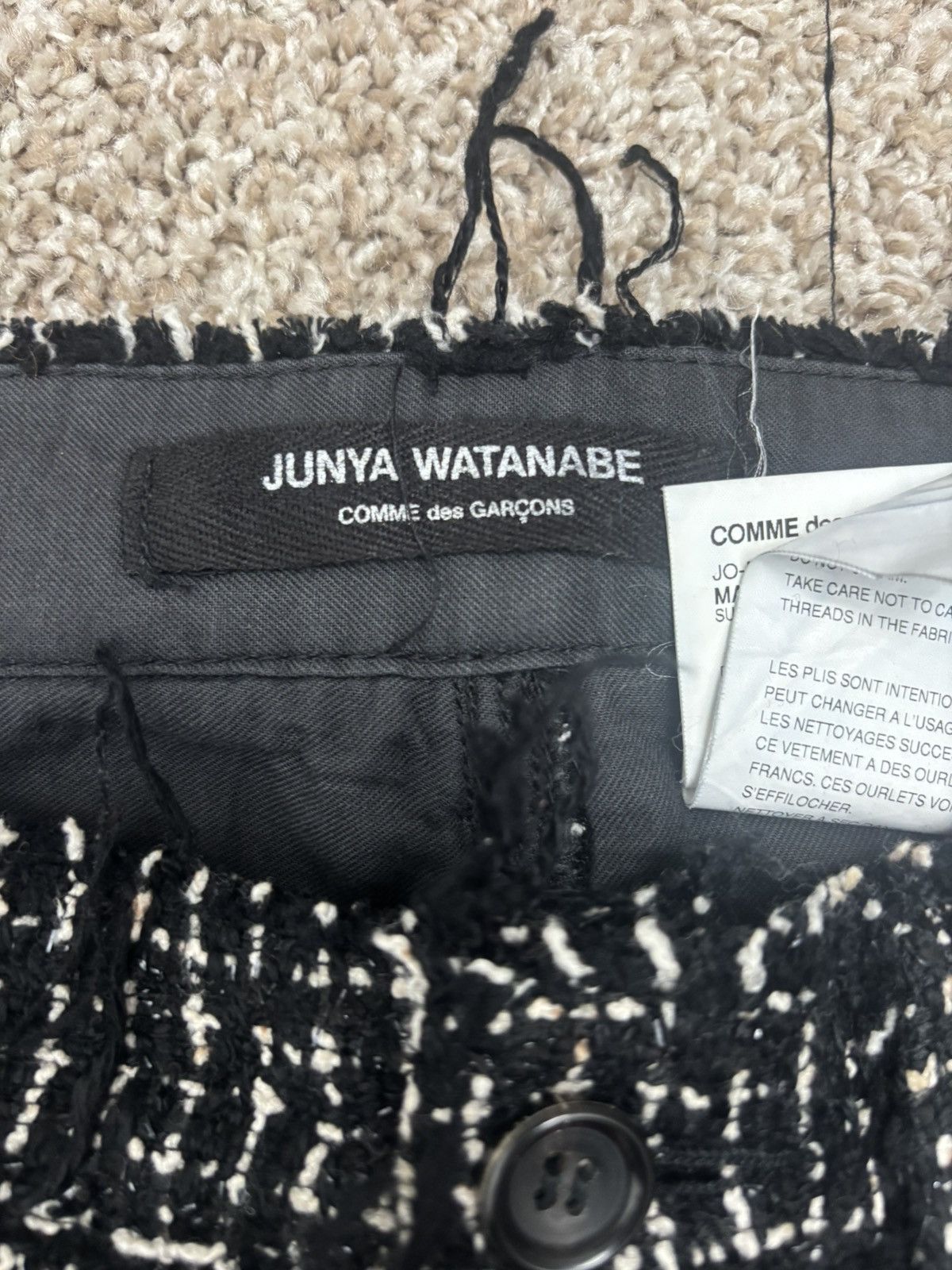 Junya Watanabe Junya Watanabe Wool Pants Size US 30 / EU 46 - 2 Thumbnail