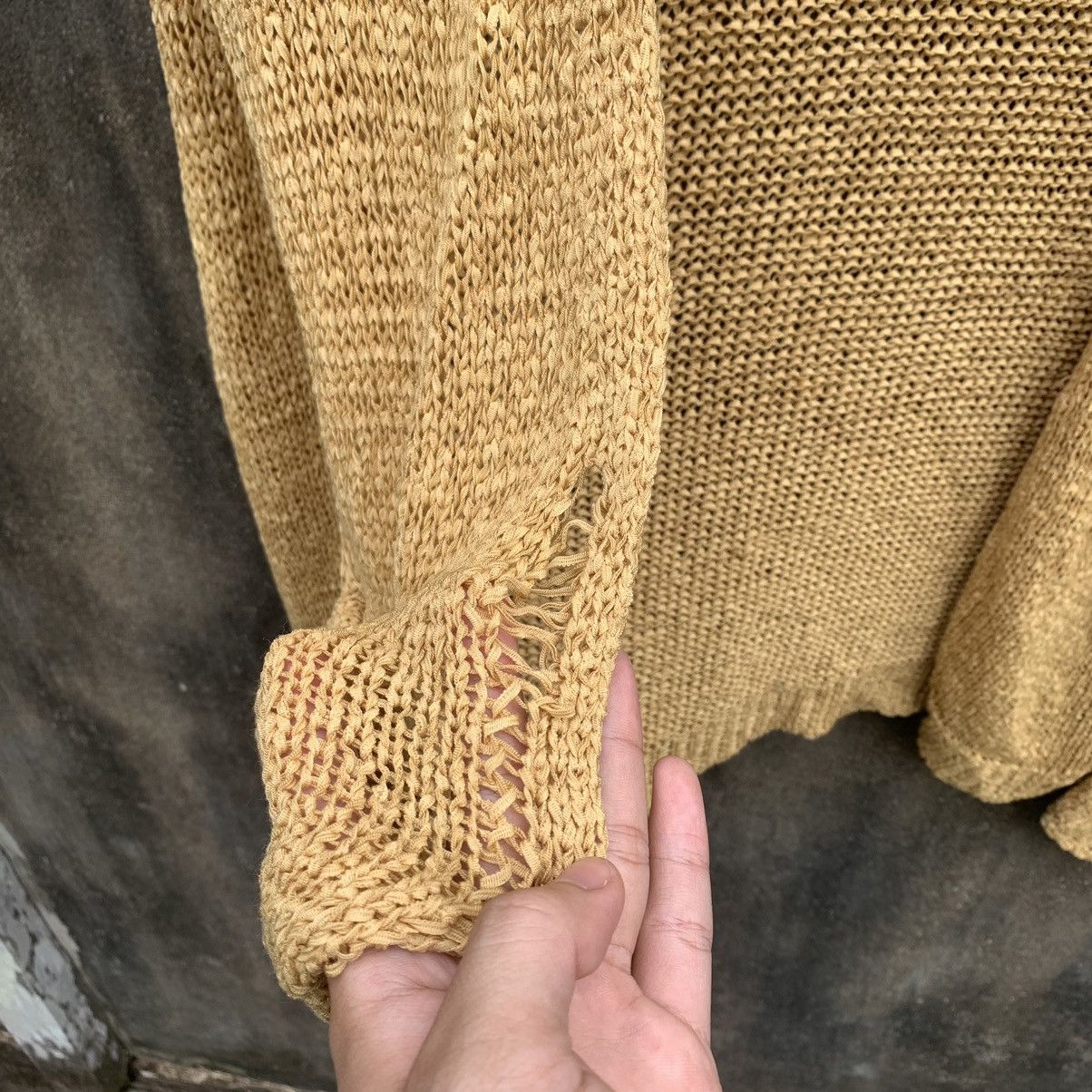 Comme Ca Ism JAPANESE KNITTED CARDIGAN COMME CA ISM ISSEY MIYAKE STYLE Size M / US 6-8 / IT 42-44 - 9 Thumbnail