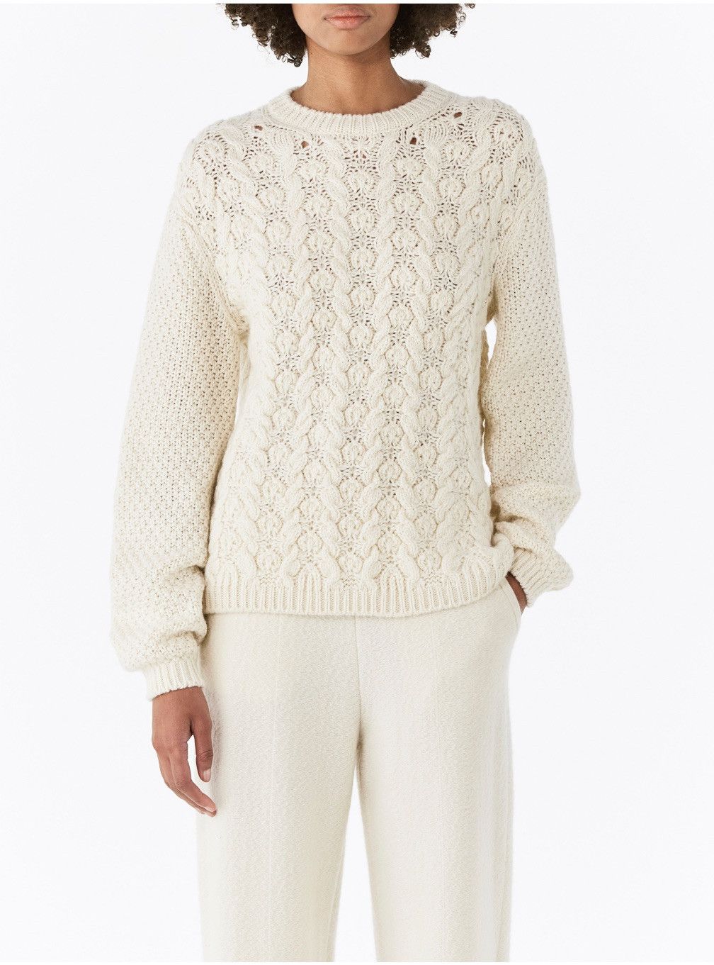 Loro Piana o1srvl11e0125 Erdenet Cashmere Crewneck Sweater Size M / US 6-8 / IT 42-44 - 1 Preview