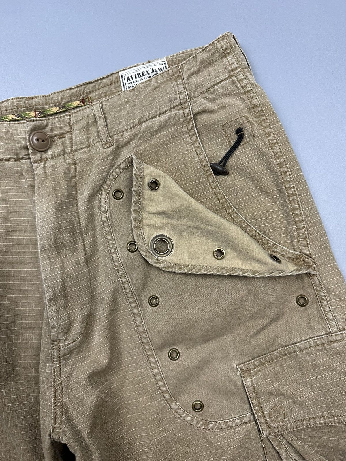 Avirex × Vintage Vintage Avirex Short Cargo Pant Size US 33 - 7 Thumbnail