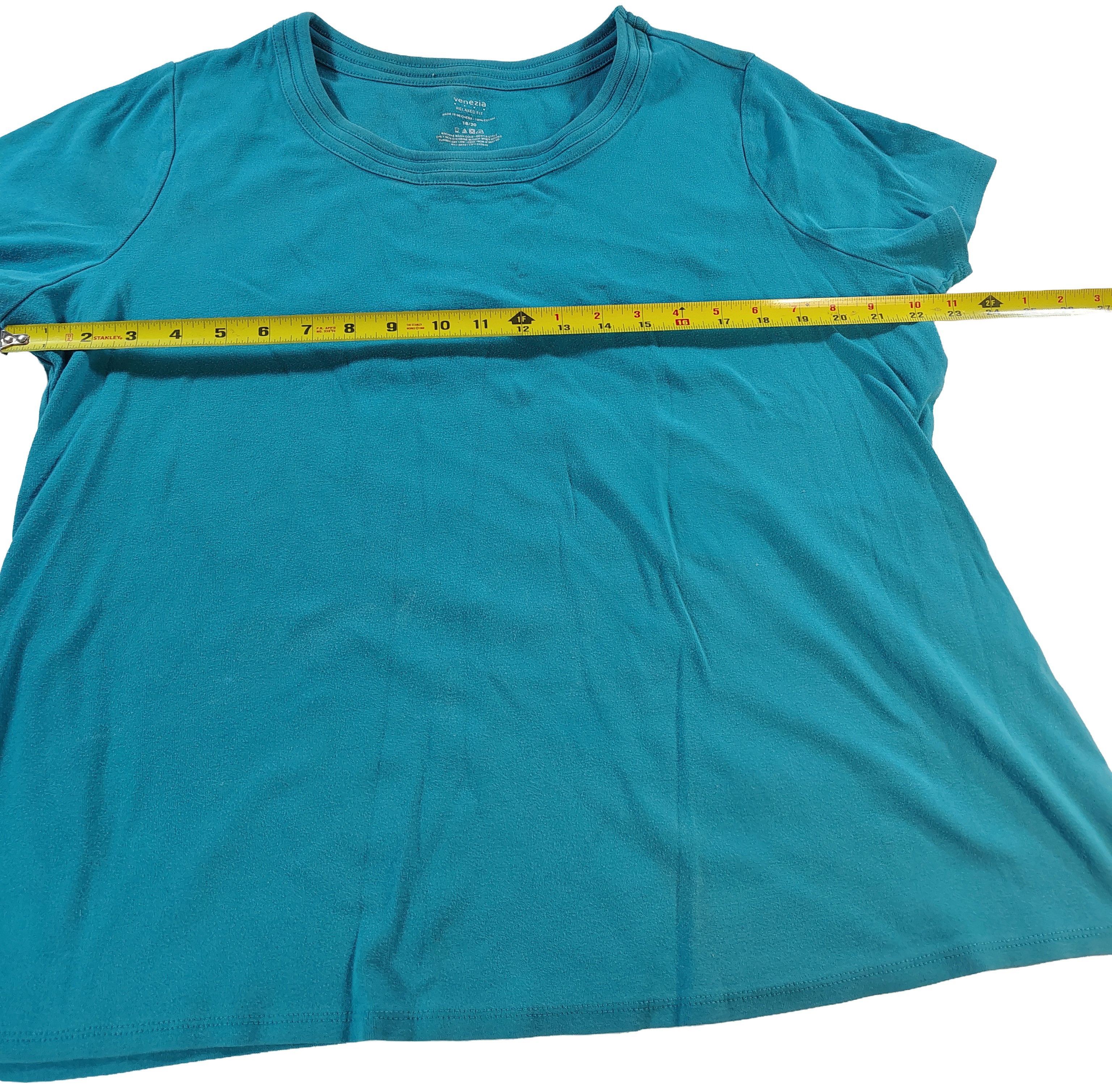 Other Women's Blue XXL Venezia Heavy Cotton Shirt Size XXL / US 16-18 / IT 52-54 - 3 Thumbnail