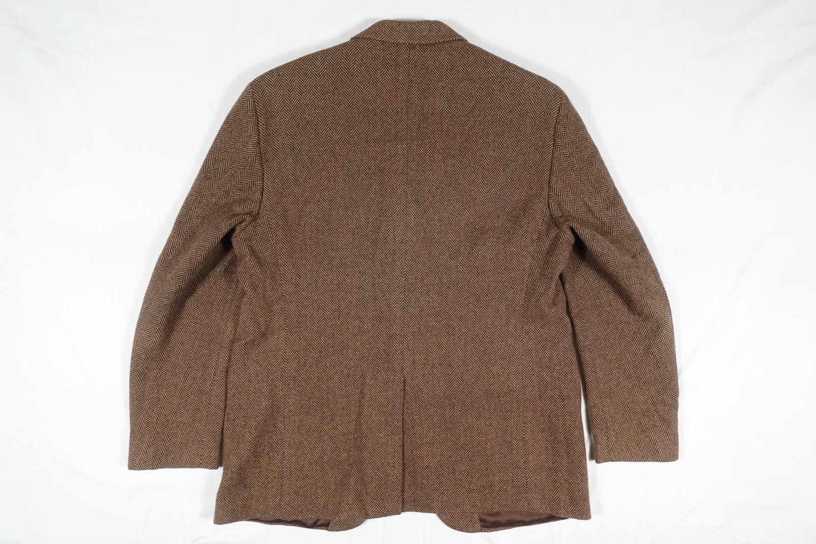 Polo Ralph Lauren Polo Ralph Lauren Blazer Jacket Coat Brown Herringbone 44 Size 44R - 2 Thumbnail