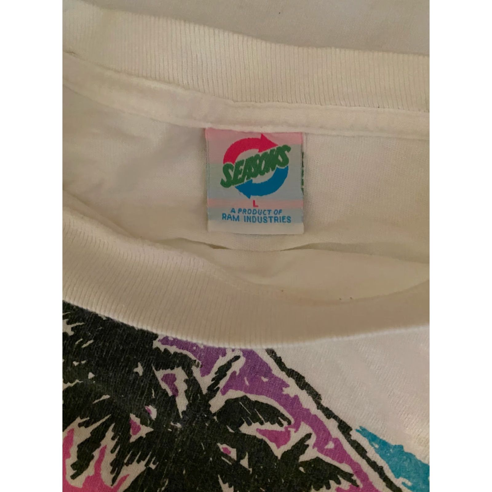 Vintage VTG SIZE LARGE HILTON HEAD ISLAND SOUTH CAROLINA SINGLE STITCH T SHIRT Size US L / EU 52-54 / 3 - 3 Thumbnail