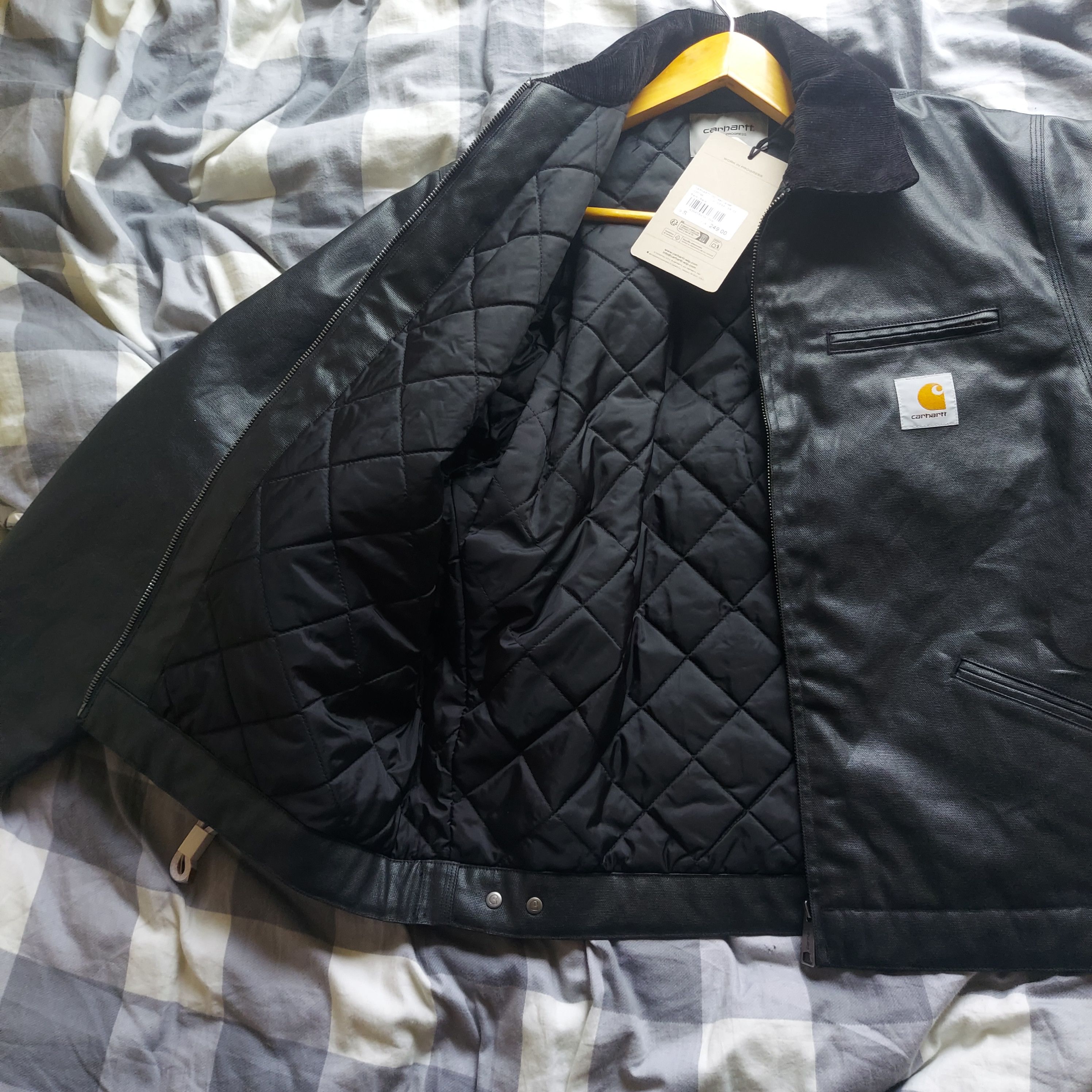 Carhartt OG Dean Black Bomber Jacket Size US S / EU 44-46 / 1 - 4 Thumbnail