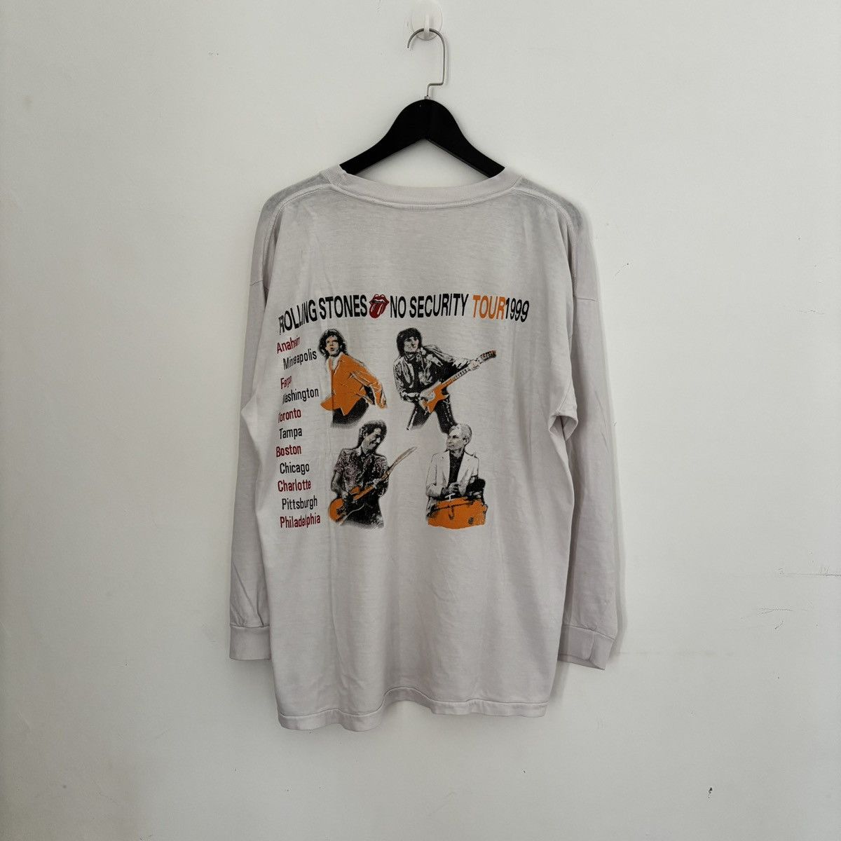 Other Vintage '99 The Rolling Stones No Security Tour Longsleeve Size US XL / EU 56 / 4 - 2 Thumbnail