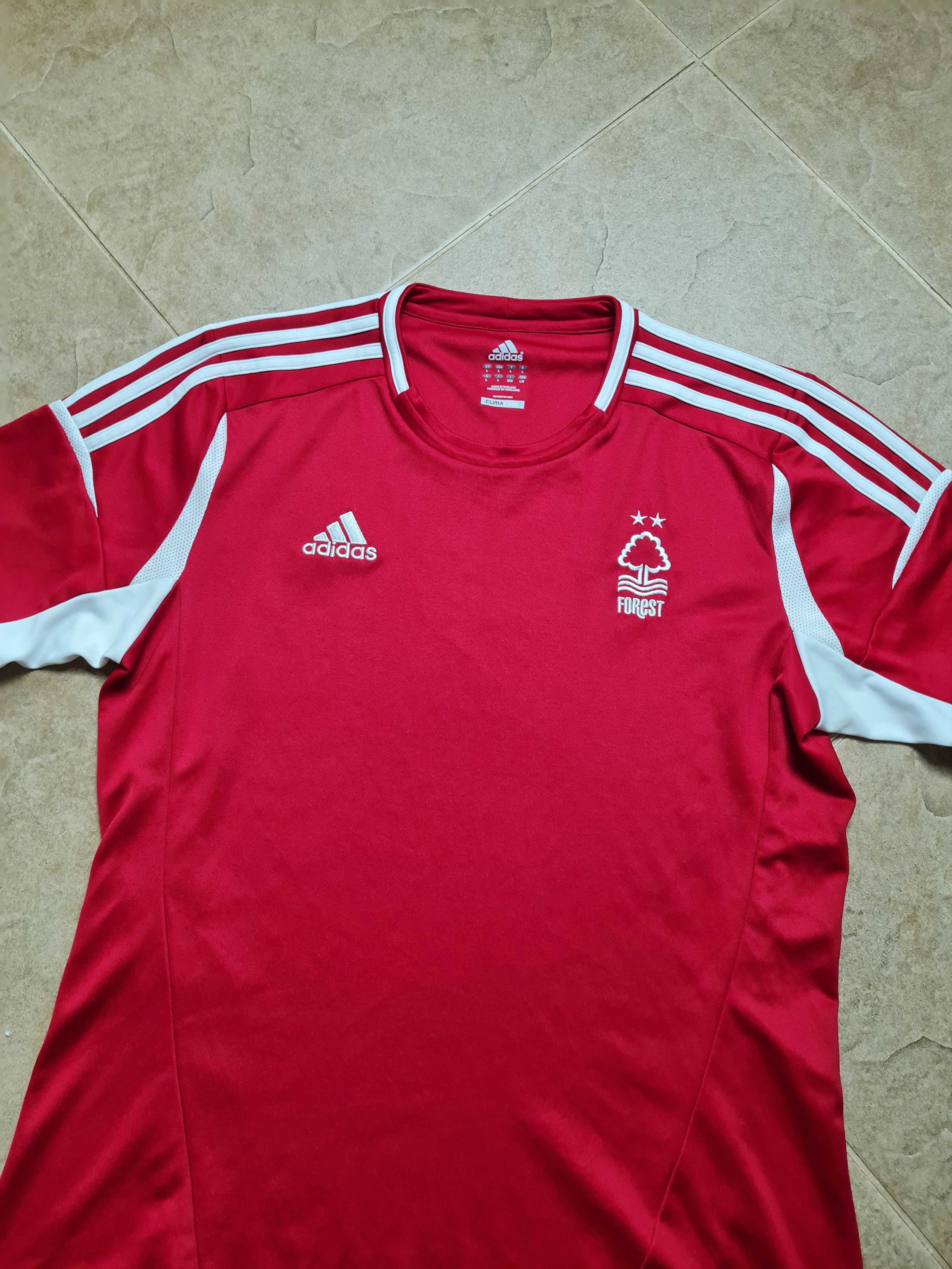 Adidas FOOTBALL SHIRT SOCCER JERSEY NOTTINGHAM FORESTADIDAS SIZE L Size US L / EU 52-54 / 3 - 12 Thumbnail