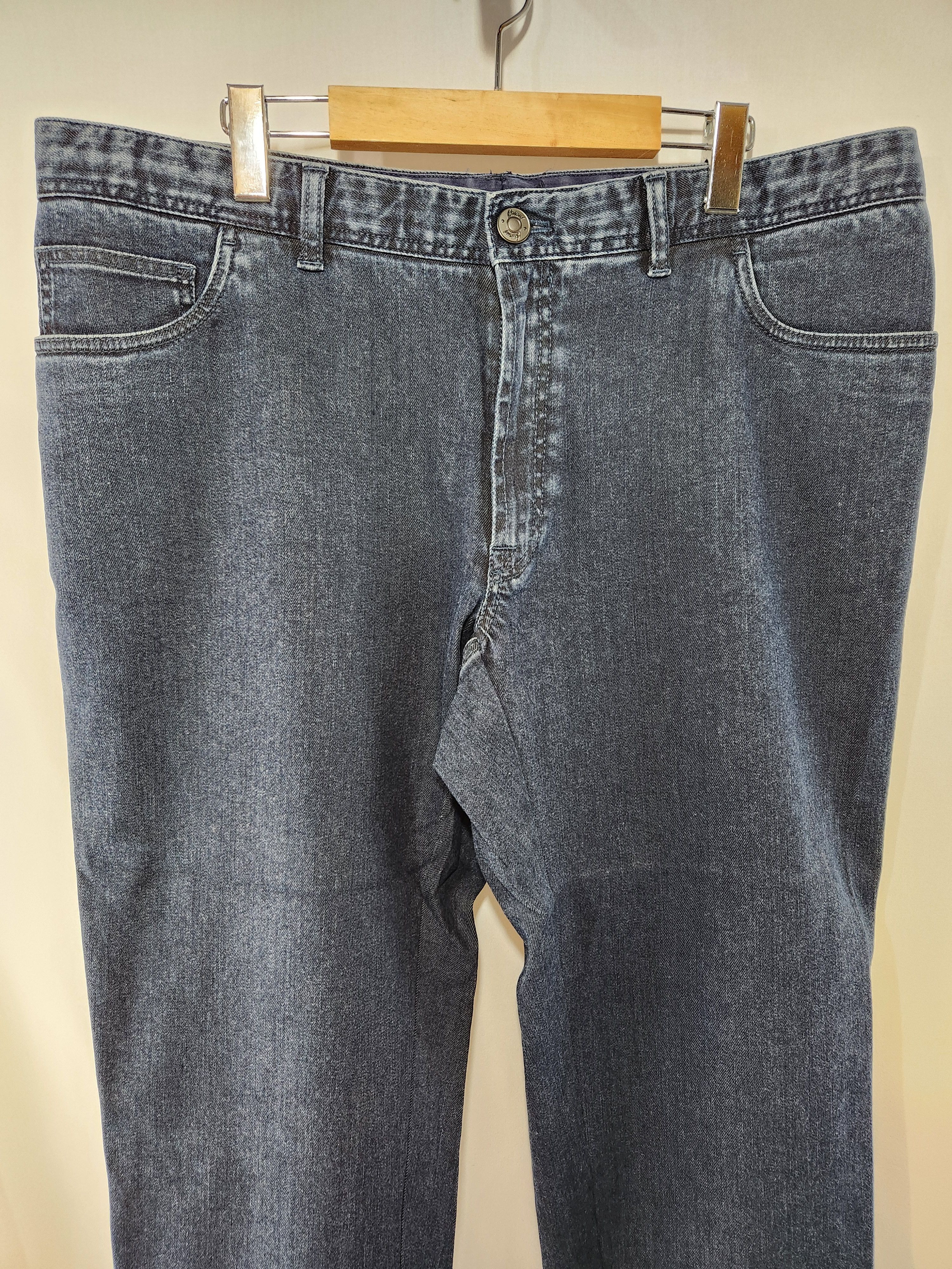 Brioni Stelvio Dark Blue Indigo Cotton Stretch Jeans Size US 44 / EU 60 - 3 Thumbnail