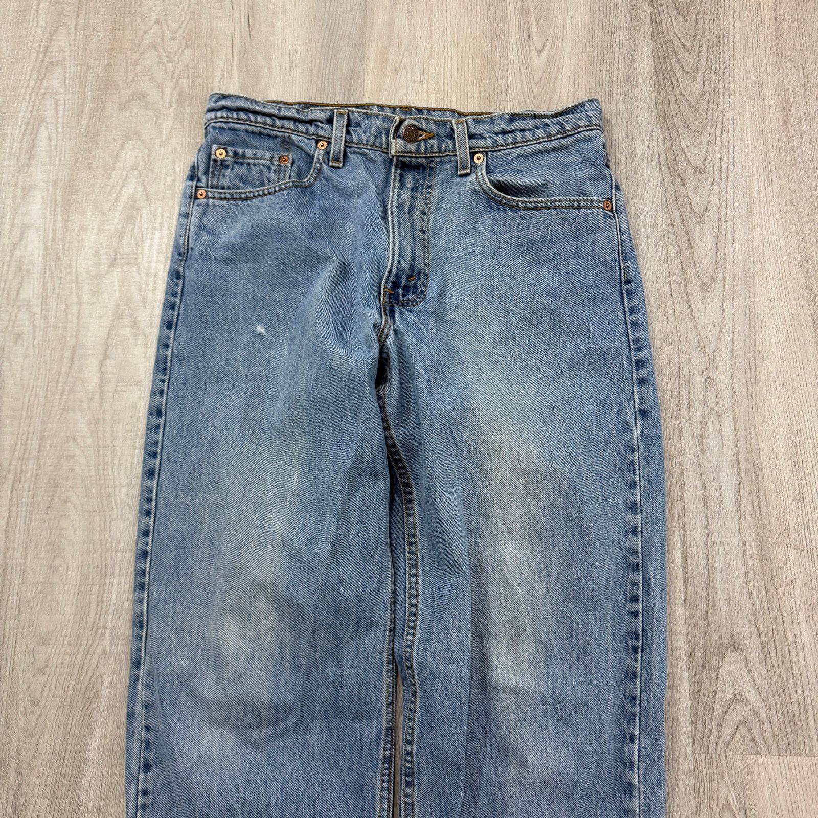 Levi's Vintage Levis 550 Jeans Men's 34x31 Blue Relaxed Denim 90s Size US 34 / EU 50 - 3 Thumbnail