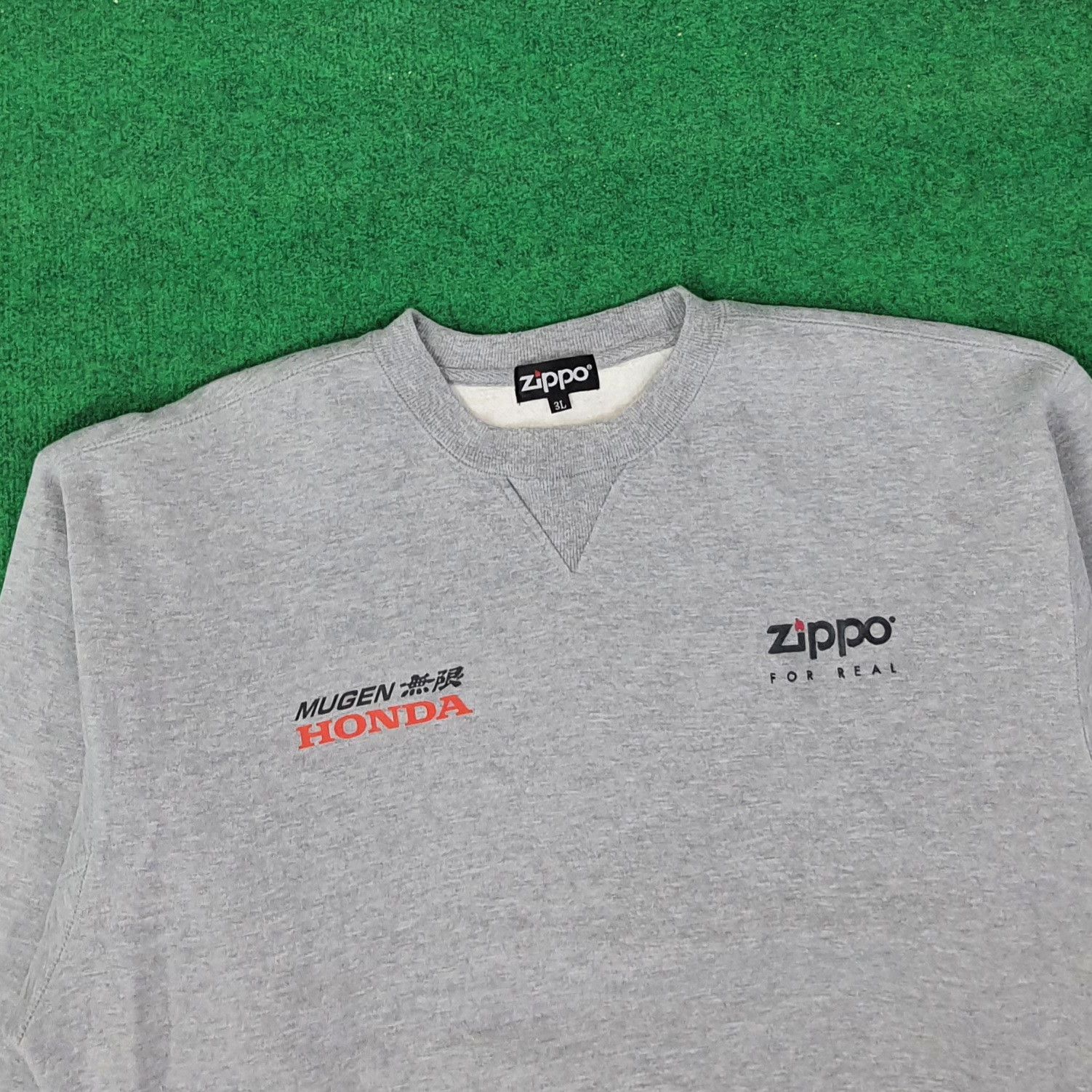 Japanese Brand Vintage Zippo x Custom Mugen HONDA Sports Sweatshirt C247N15 Size US L / EU 52-54 / 3 - 4 Thumbnail
