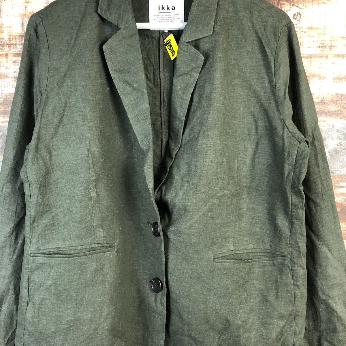 Japanese Brand Ikka Green vintage jacket #A2549 Size US M / EU 48-50 / 2 - 5 Thumbnail