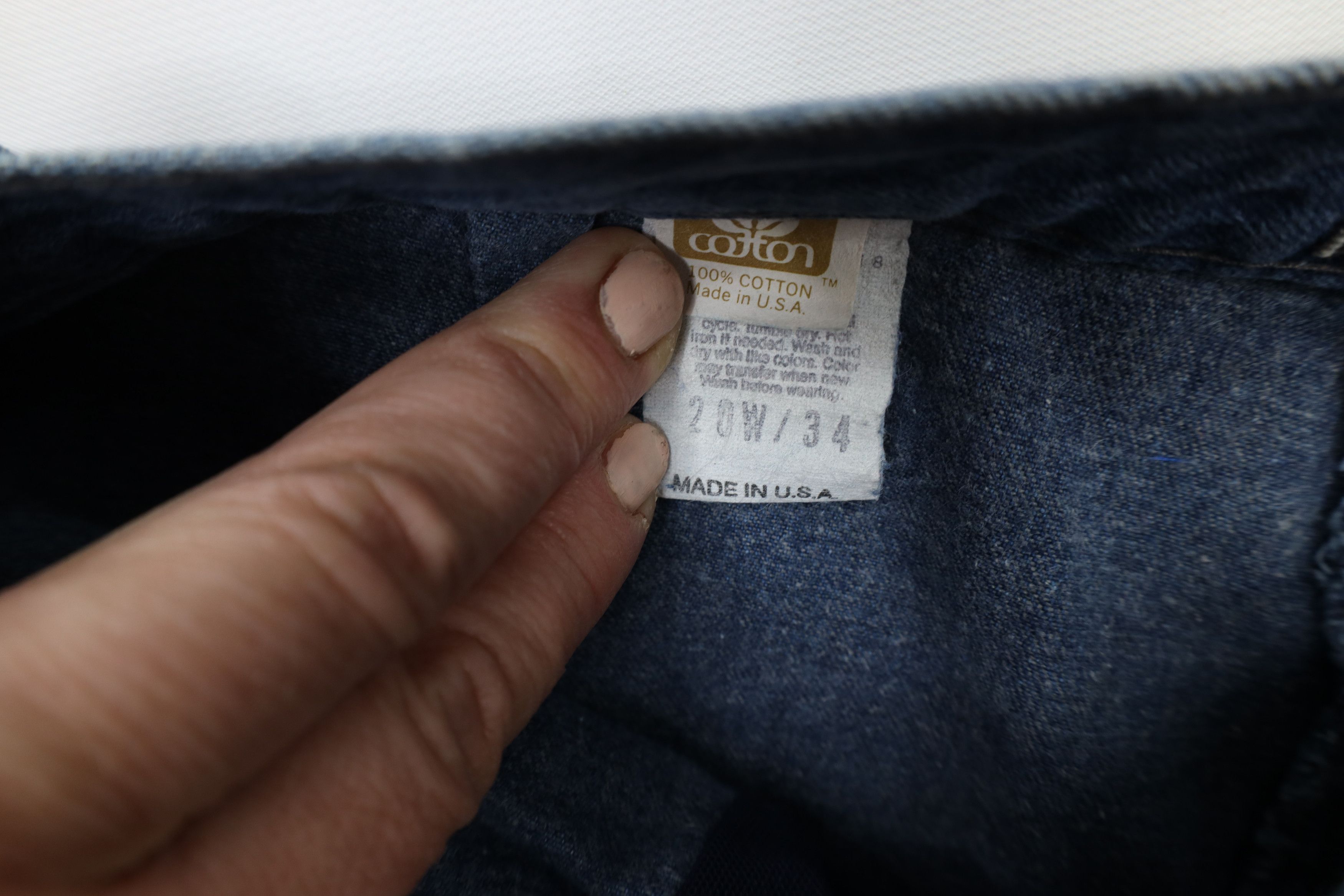 Levi's × Vintage Vintage 70s 80s Levis Relaxed Fit Tapered Leg Jeans USA Size 42" / US 20 - 9 Thumbnail