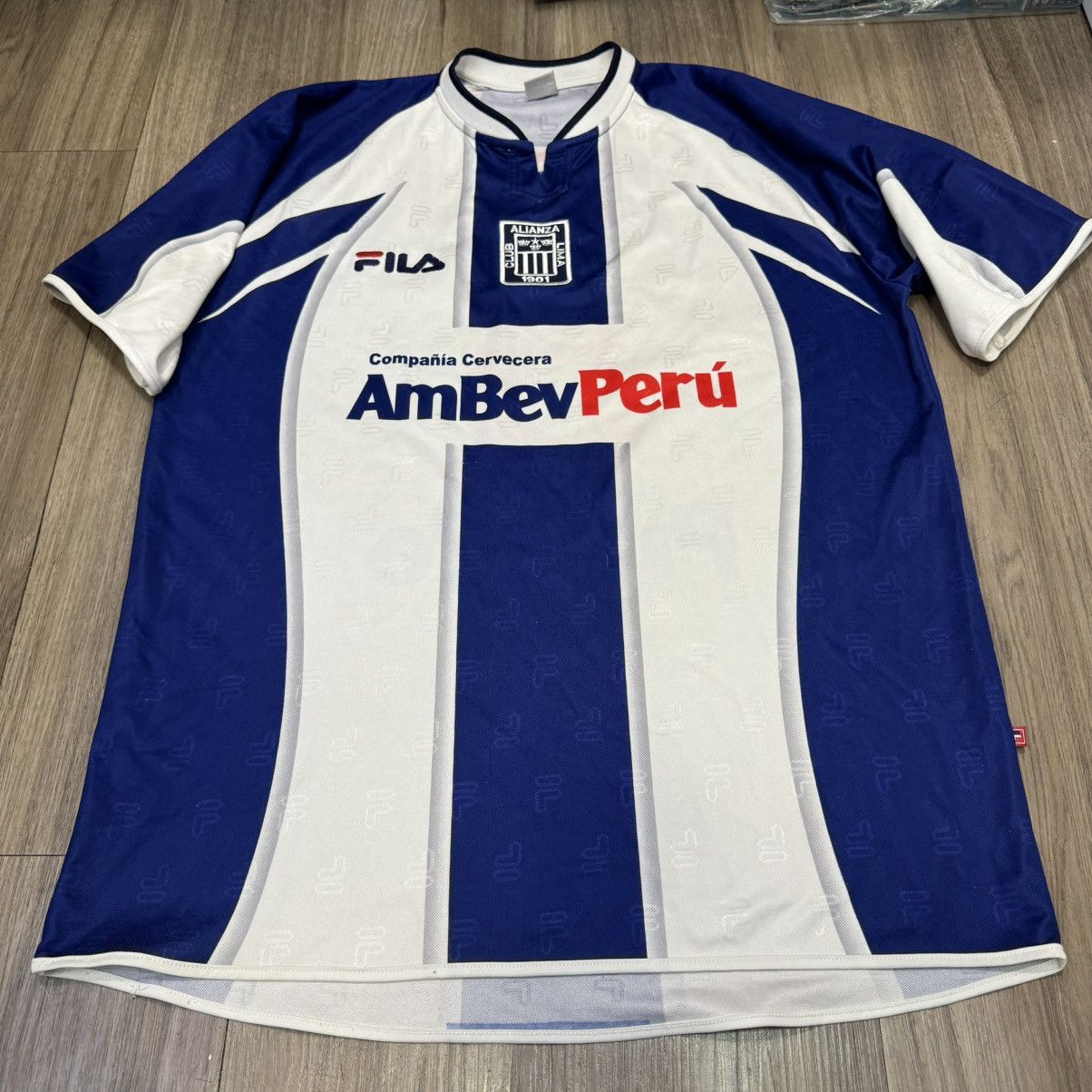 Fila Alianza Lima 03/04 champion special jersey Size US XL / EU 56 / 4 - 1 Thumbnail