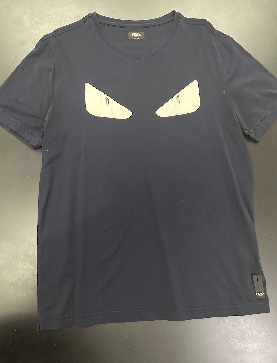 fendi reflective t shirt