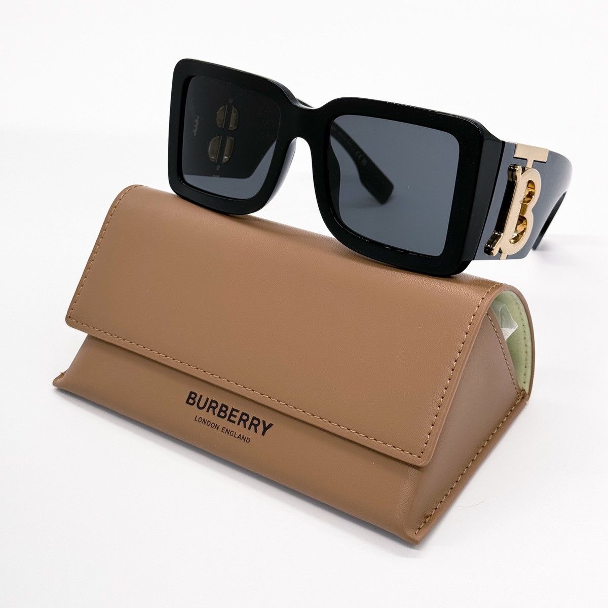 image of New Burberry Be4406U 3001/87 Women Sunglasses Be4406U 300187 in Black