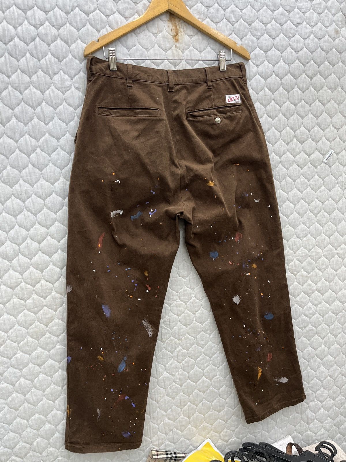 Xlarge 🔥🔥🔥STEALS XLARGE SPLATTER PAINT PANTS Size US 33 - 3 Thumbnail