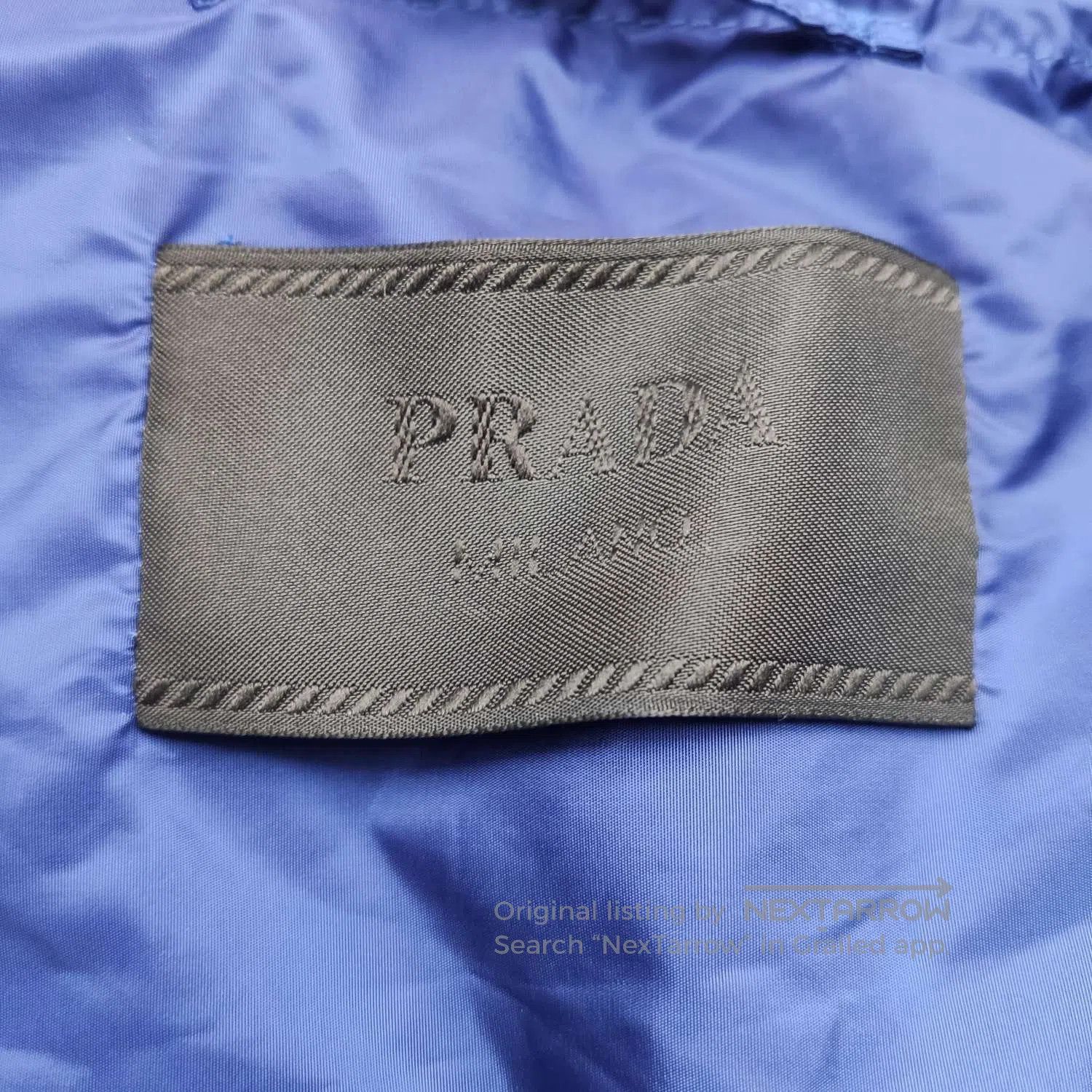 Prada Prada Blue Hooded Zip Jacket M. Size US S / EU 44-46 / 1 - 2 Thumbnail