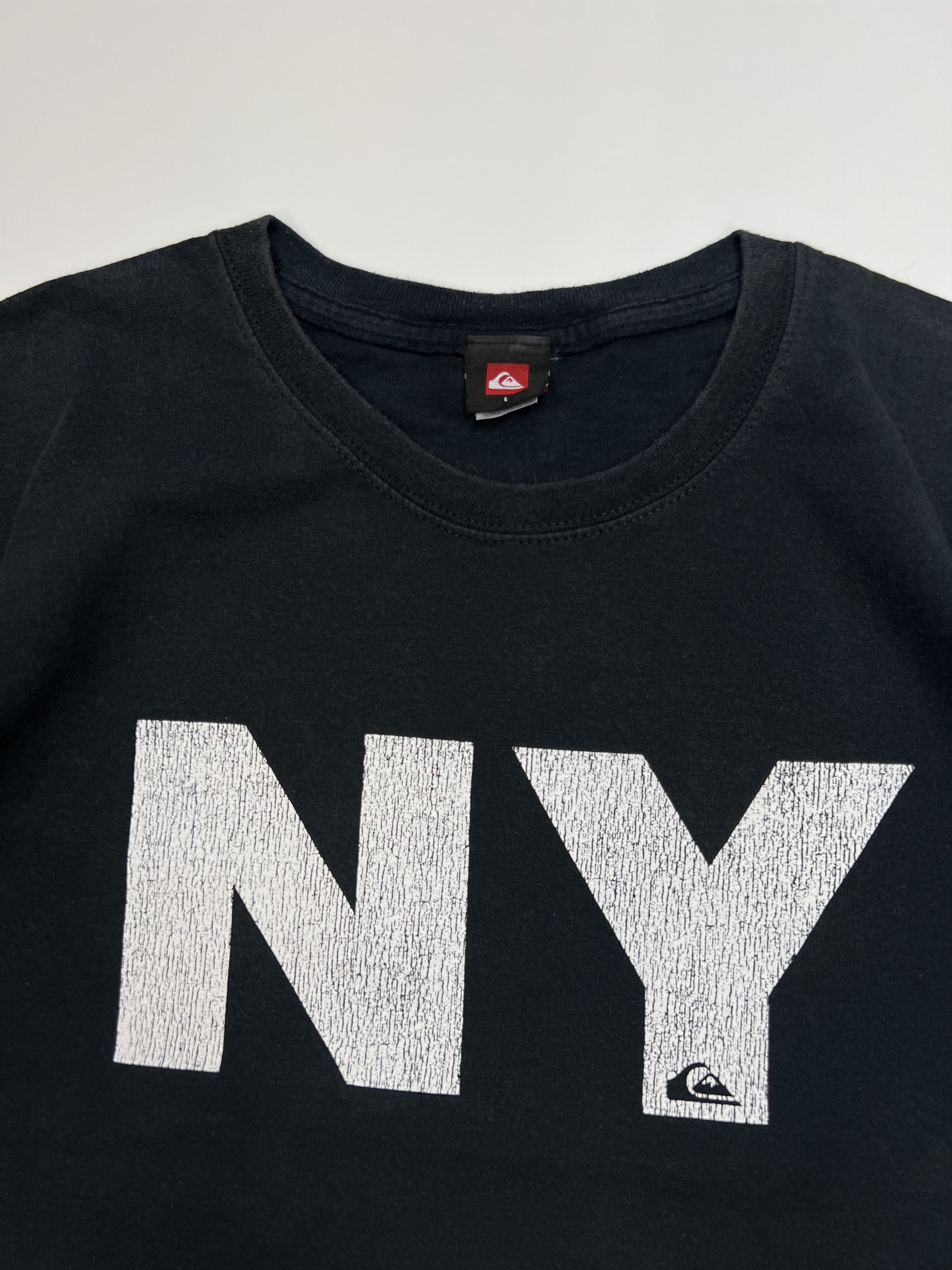 Quiksilver × Vintage Rare Y2K Quicksilver NY Print tee Boxy fit Size US M / EU 48-50 / 2 - 3 Thumbnail