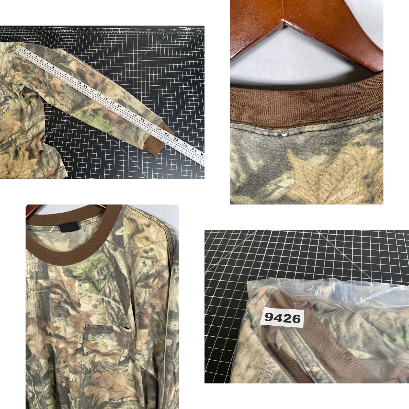 Vintage VINTAGE Liberty Camouflage Long Sleeve Shirt Adult Large Green 90s Mens Regular with Pocket VTG 90s Converse? Size US L / EU 52-54 / 3 - 8 Thumbnail