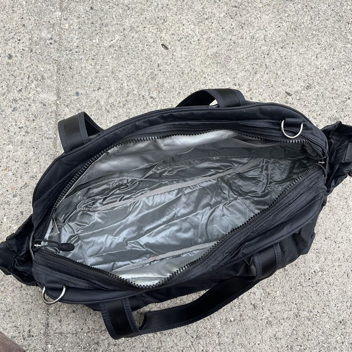 Nike × Vintage Vintage y2k Nike Black Duffle Jewel Logo 00’s Rare Size ONE SIZE - 7 Thumbnail