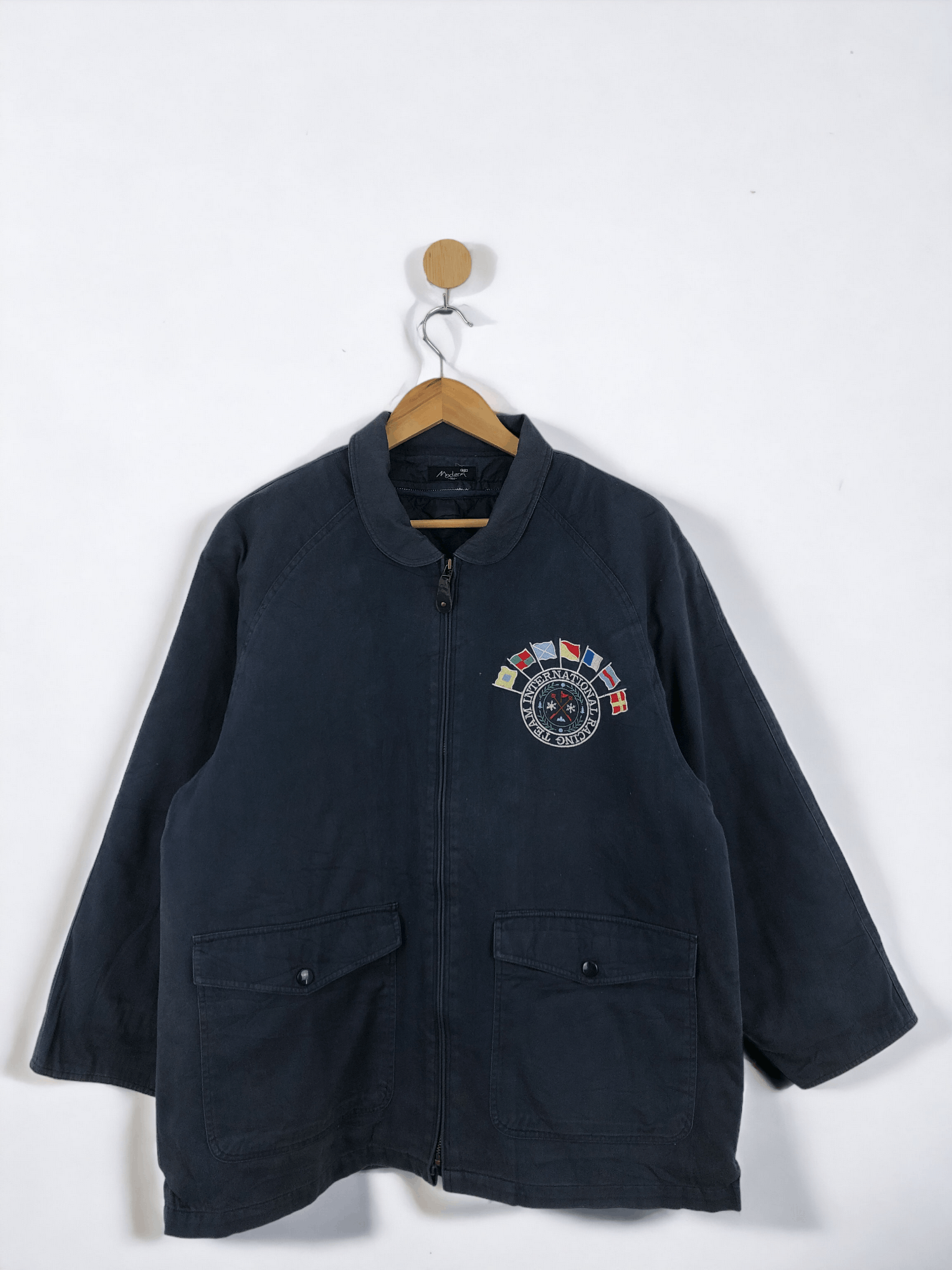 Japanese Brand Vintage Japanese Brand Ski Club Bomber Jacket JA0020 Size US L / EU 52-54 / 3 - 1 Thumbnail