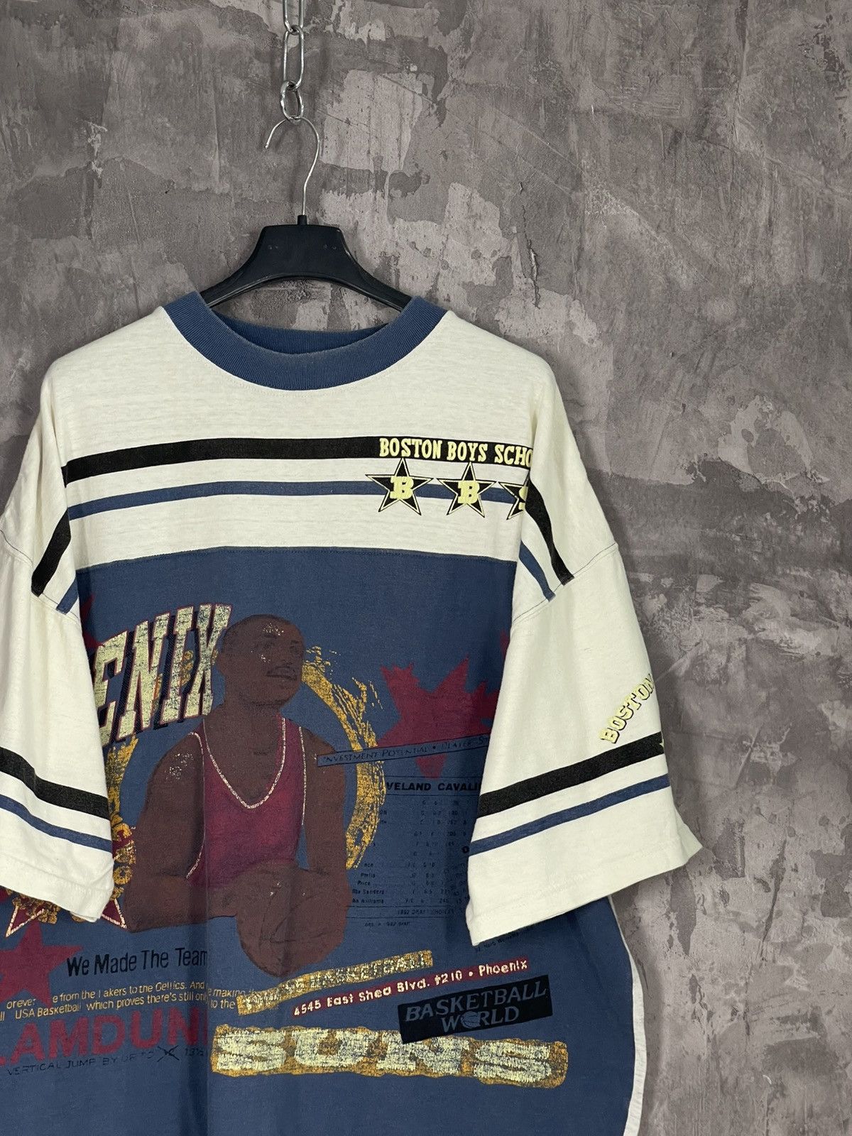NBA × Vintage Vintage Boston Boys t shirt officially Licensed basketball Size US XL / EU 56 / 4 - 4 Thumbnail