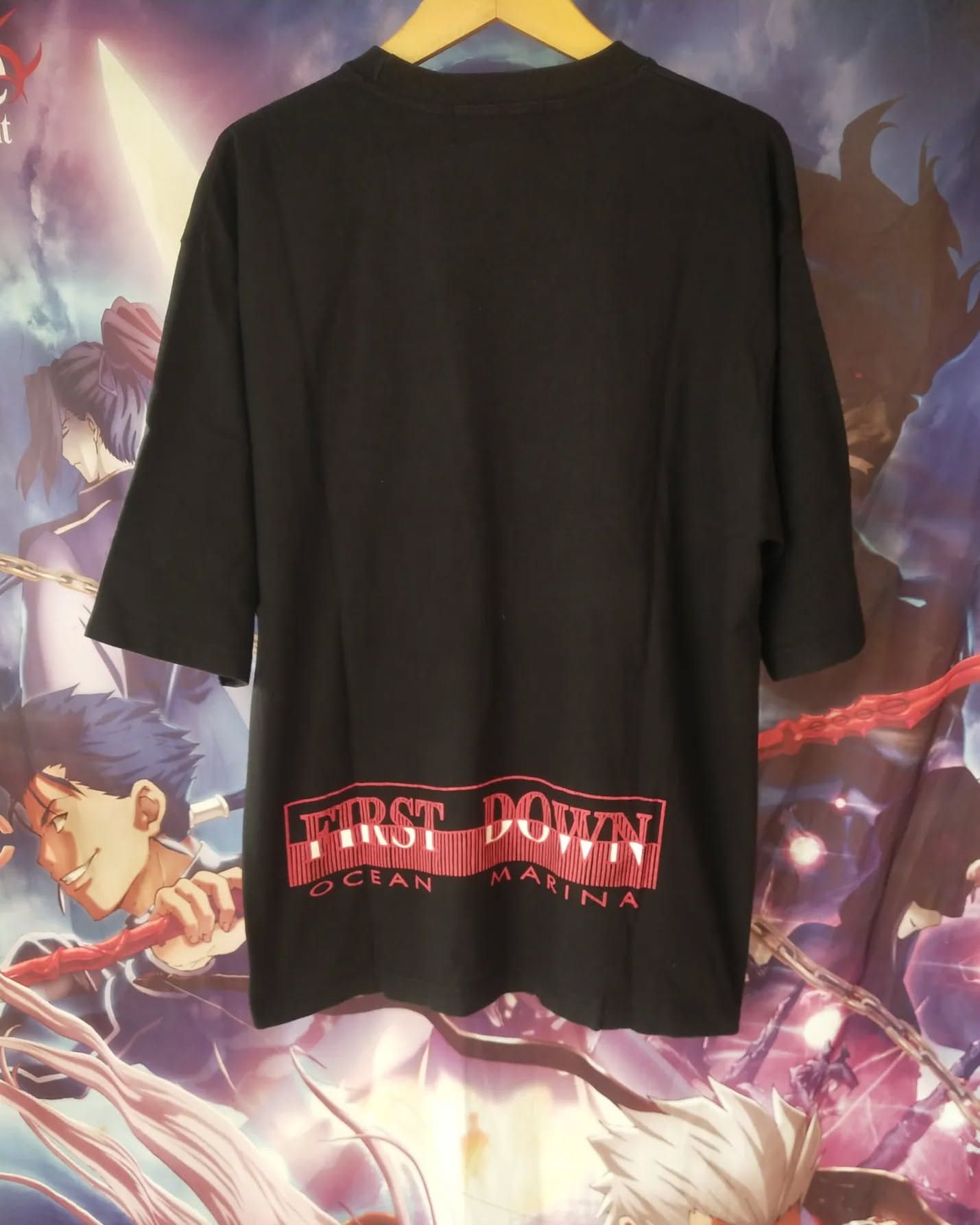 Vintage Vintage First Down Ocean Marina Graphic T-Shirt Made in USA Size US XL / EU 56 / 4 - 4 Thumbnail