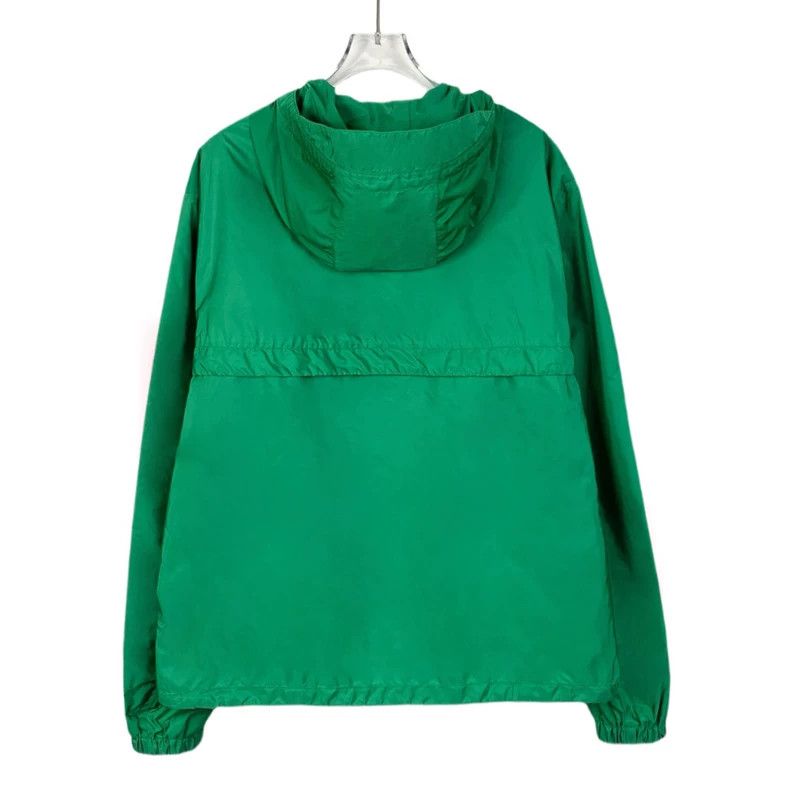 Prada Prada Green logo letter hooded zipper jacket 2501-Nextarrow Size US L / EU 52-54 / 3 - 2 Thumbnail