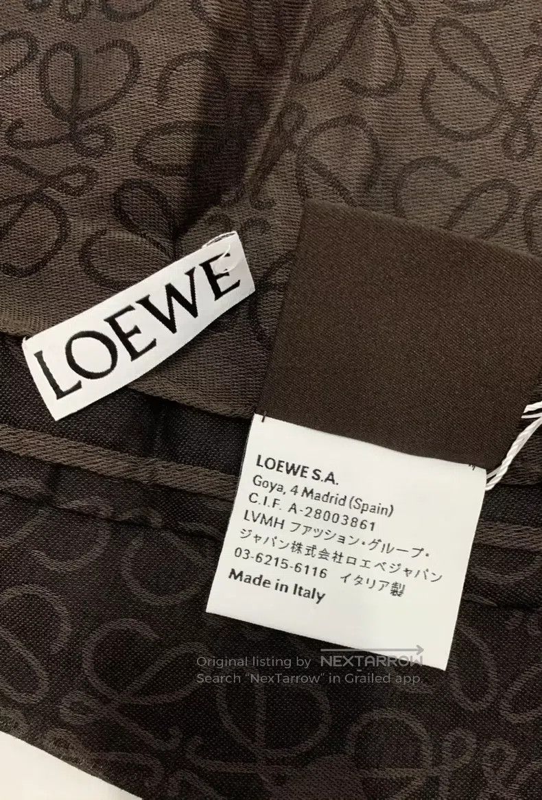 Loewe LOEWE size 105*190cm Ladies Logo Scarf Size ONE SIZE - 3 Thumbnail