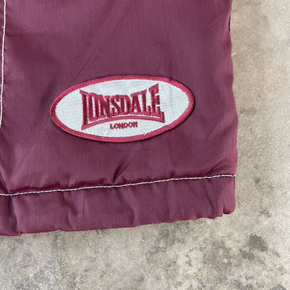 Lonsdale × Vintage 🔥Vintage Lonsdale Hooded Full Zipper Sportswear Light Jacket Size US XL / EU 56 / 4 - 7 Thumbnail