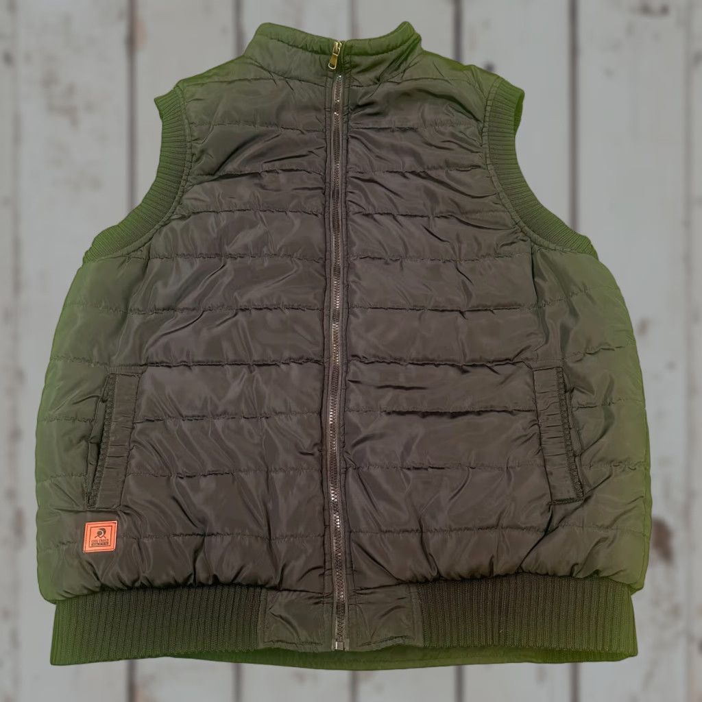 Vintage Cool Choice Authentic Outdoor Men Puffer Vest 2XL Black Full Zip Sherpa Lined Vintage No Size US XXL / EU 58 / 5 - 1 Thumbnail