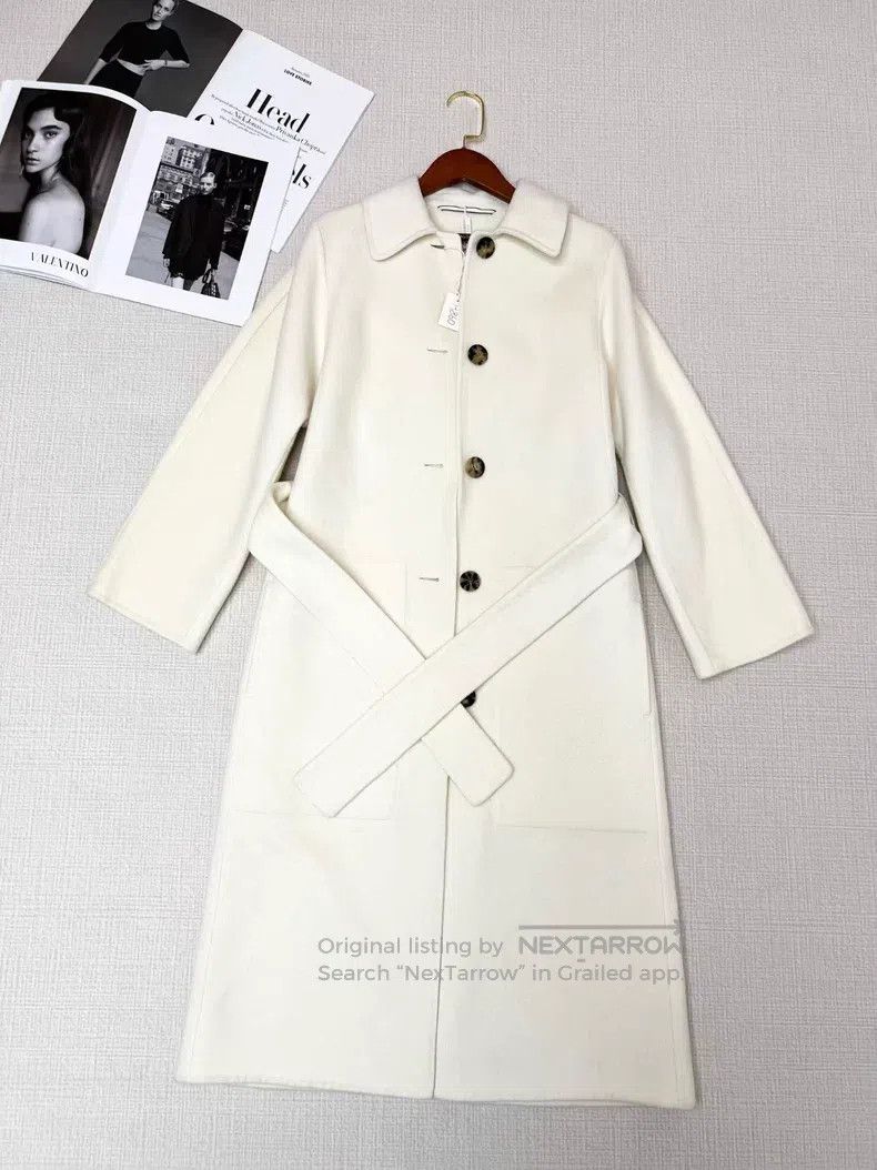 Hermes Hermes Cashmere overcoat Size XXS / US 00 / IT 34 - 2 Thumbnail