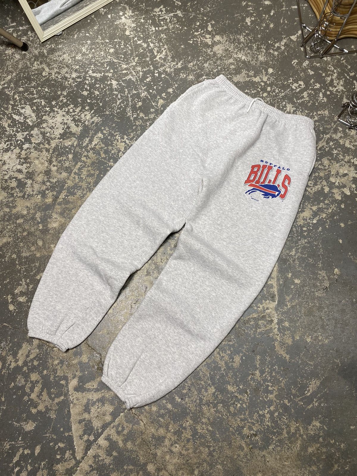 NFL × Vintage Vintage Buffalo Bills NFL Baggy SweatPants 1995 Size US 30 / EU 46 - 2 Thumbnail