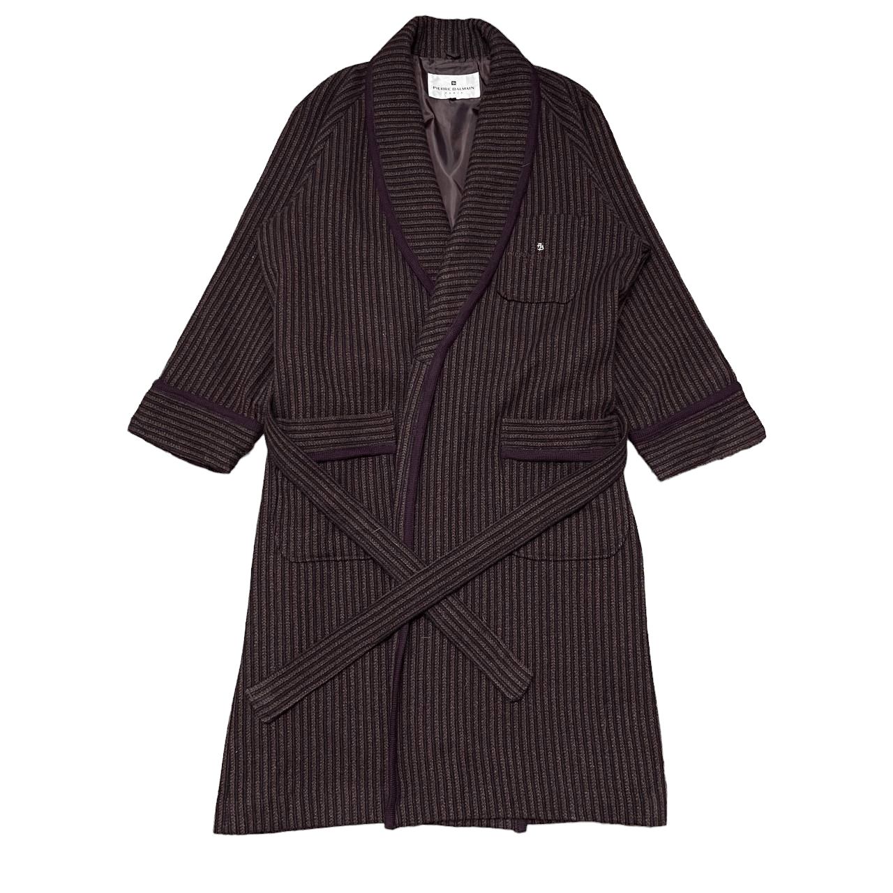 Balmain Vintage Pierre Balmain Paris Wool Bathrobe Size US L / EU 52-54 / 3 - 1 Thumbnail