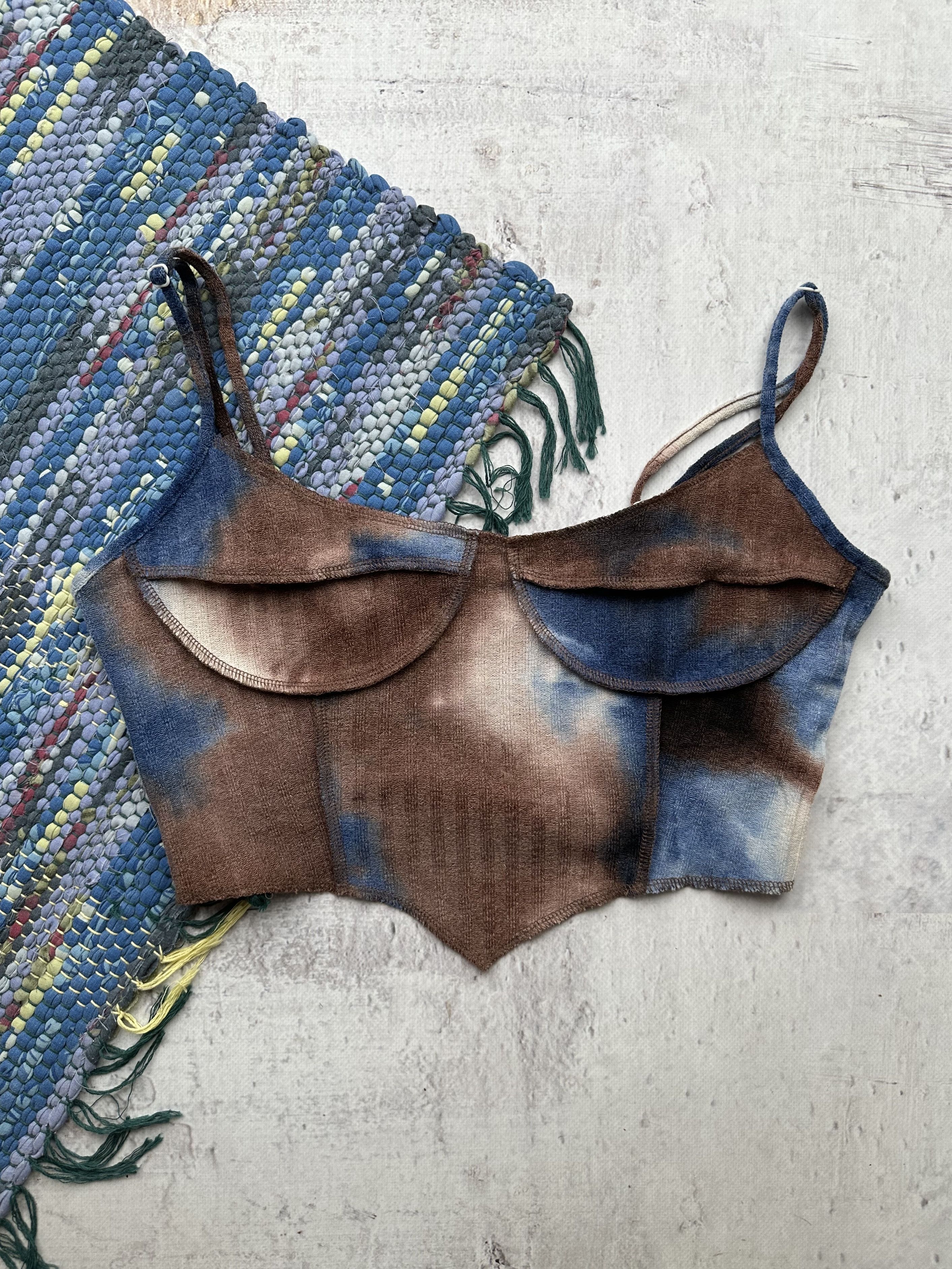 Japanese Brand Vintage Faded Crop Top A646(417)(E9) Size M / US 6-8 / IT 42-44 - 1 Thumbnail