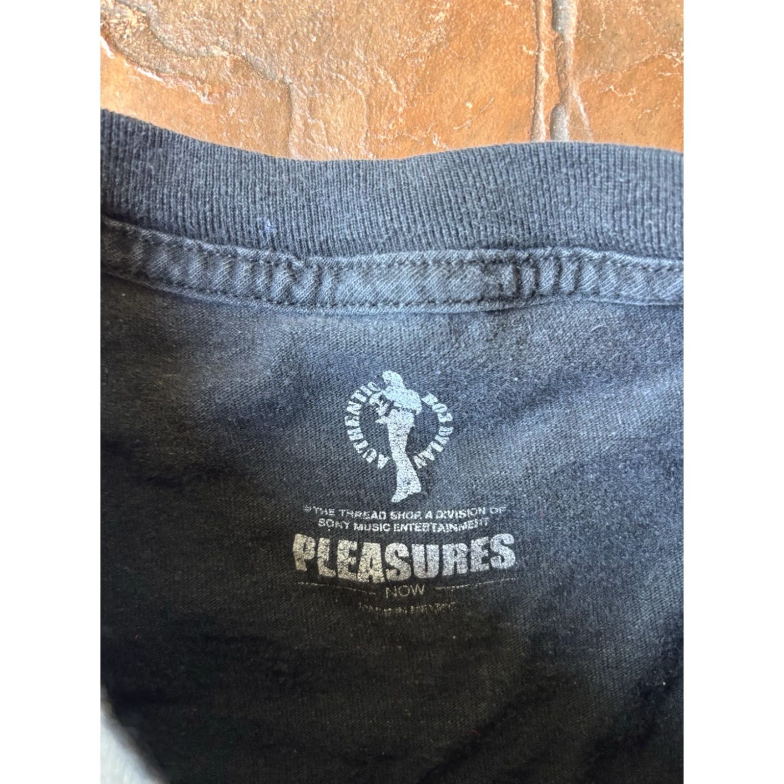Pleasures Pleasures x Bob Dylan Ride T-Shirt Small Black Logo Crew Neck Men S Short Sleeve Size US S / EU 44-46 / 1 - 2 Thumbnail