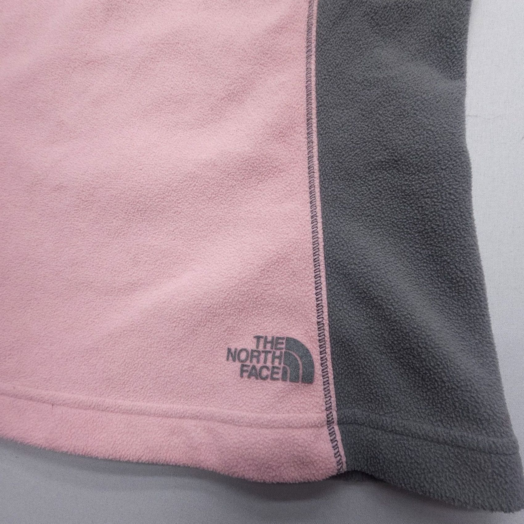 The North Face The North Face TKA Micro Fleece Long Sleeve Pullover Medium Pink Vtg Y2K Gorp Shirt Women's M Pink Colorblock Outdoor Hiking Running Casual Size M / US 6-8 / IT 42-44 - 5 Thumbnail