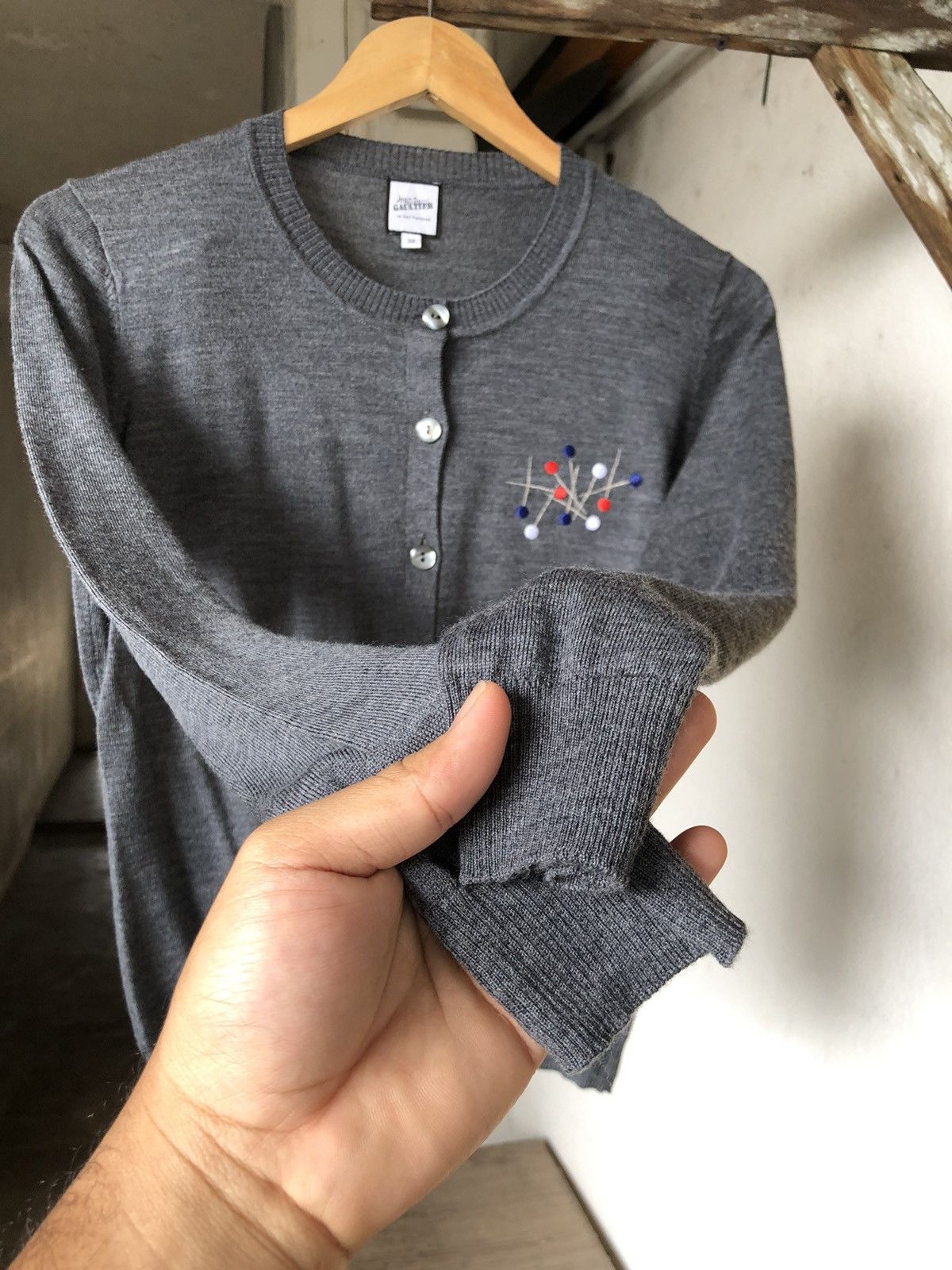 Jean Paul Gaultier Jean Paul Gaultier Knit Button Cardigan Size XS / US 0-2 / IT 36-38 - 6 Thumbnail