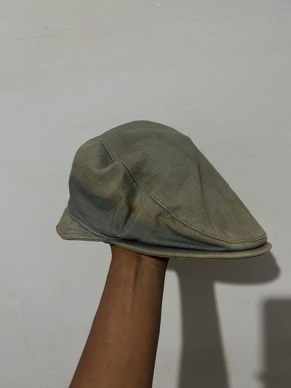 Issey Miyake Archive Stich Works Co.japan Distrassed Denim Flat Cap Size ONE SIZE - 9 Thumbnail